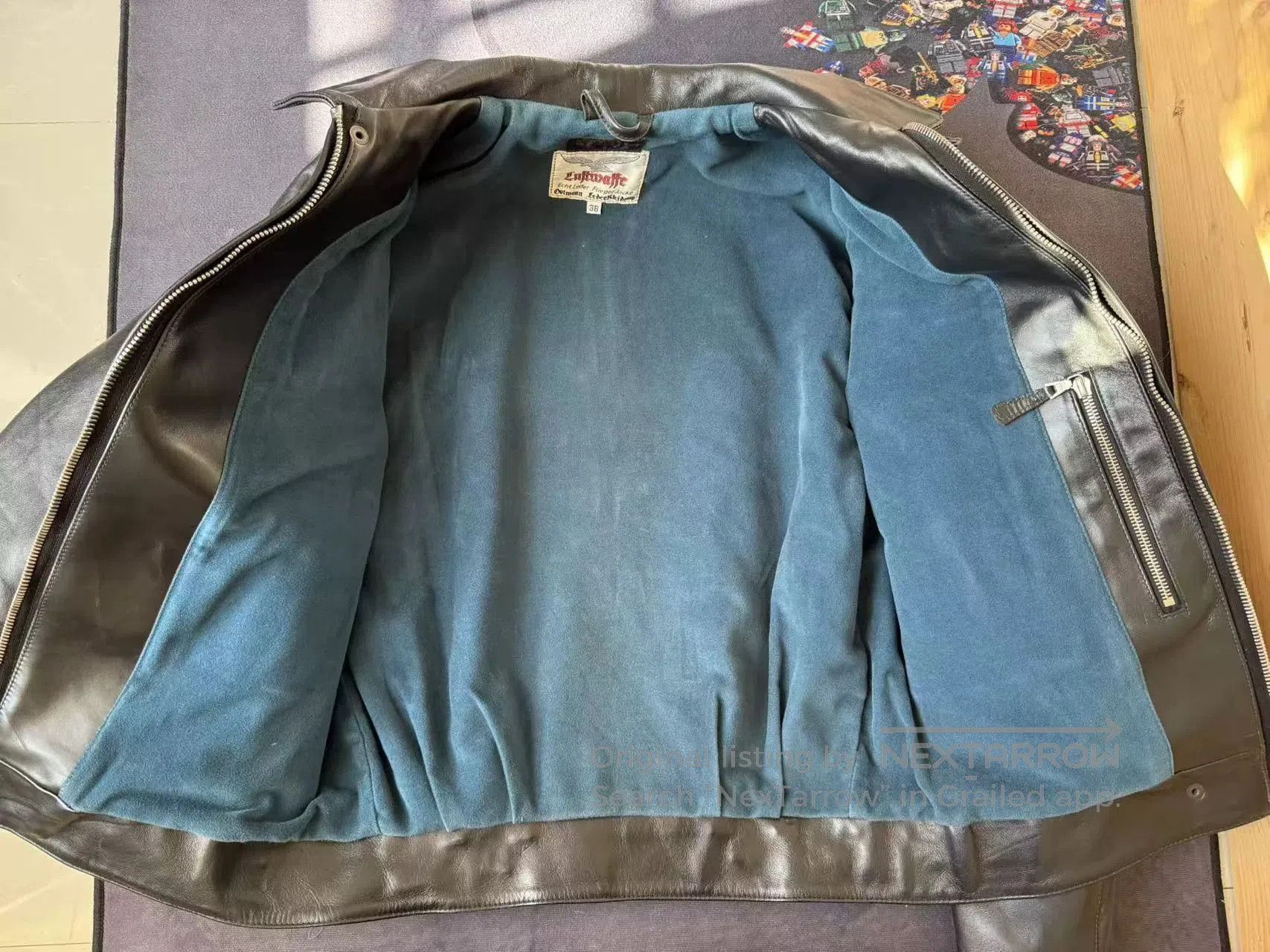 Eastman Leather Clothing Eastman Leather Pilot Jacket Size 38. Size US M / EU 48-50 / 2 - 9 Thumbnail