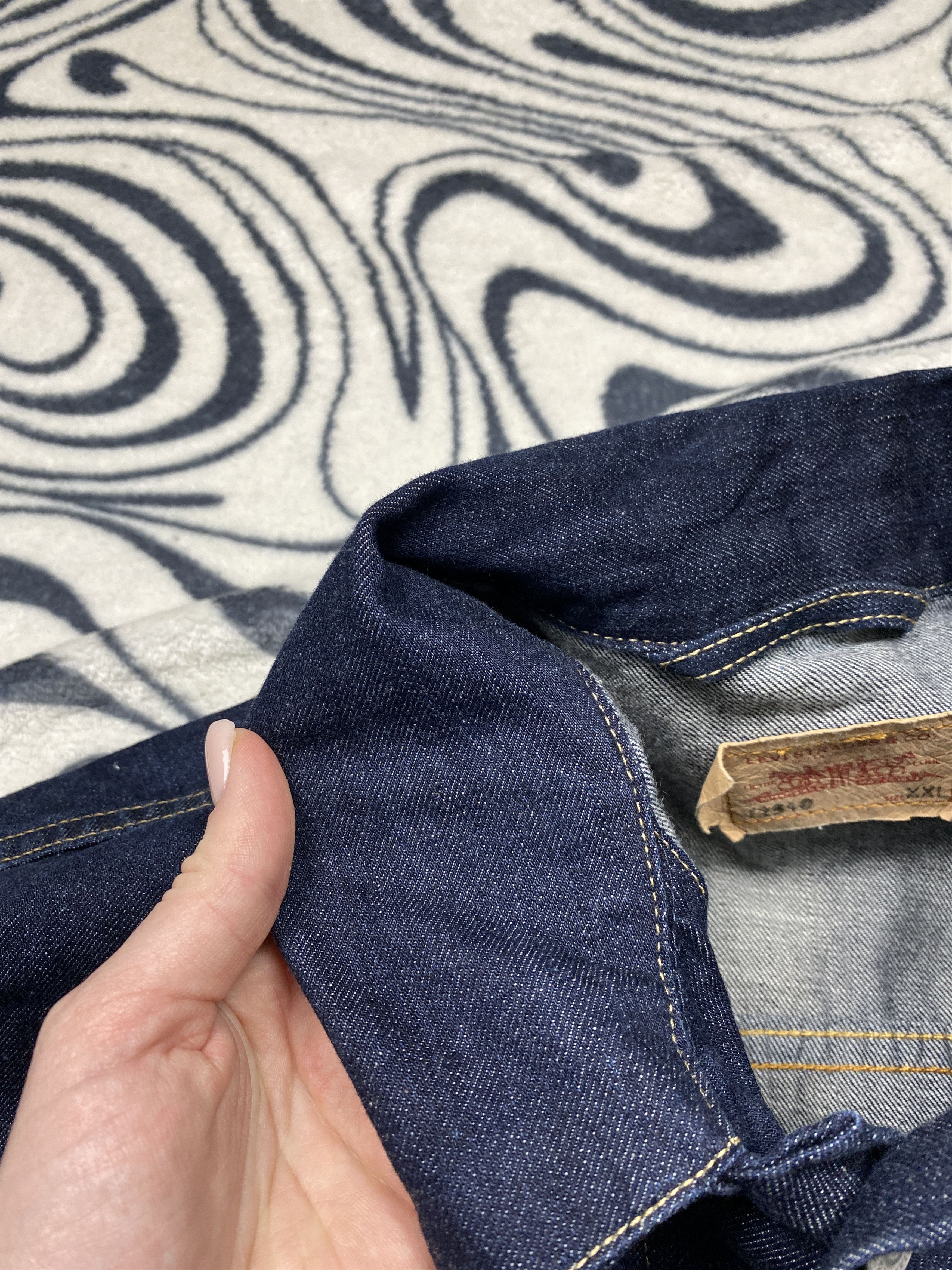 Levi's × Levi's Vintage Clothing Vintage Levis Denim Jacket Jeans Y2K Size US XXL / EU 58 / 5 - 5 Thumbnail