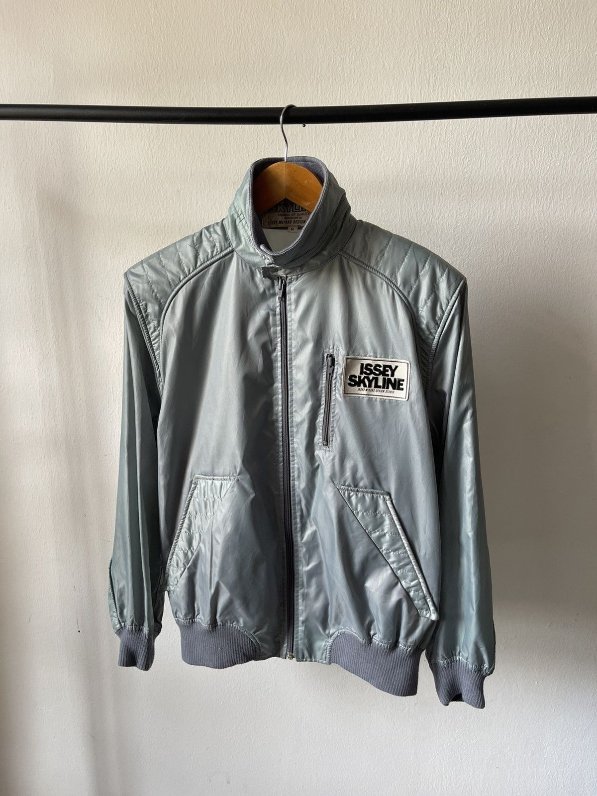 Issey Miyake 80s Issey Miyake Skyline Light Jacket Size US M / EU 48-50 / 2 - 5 Thumbnail