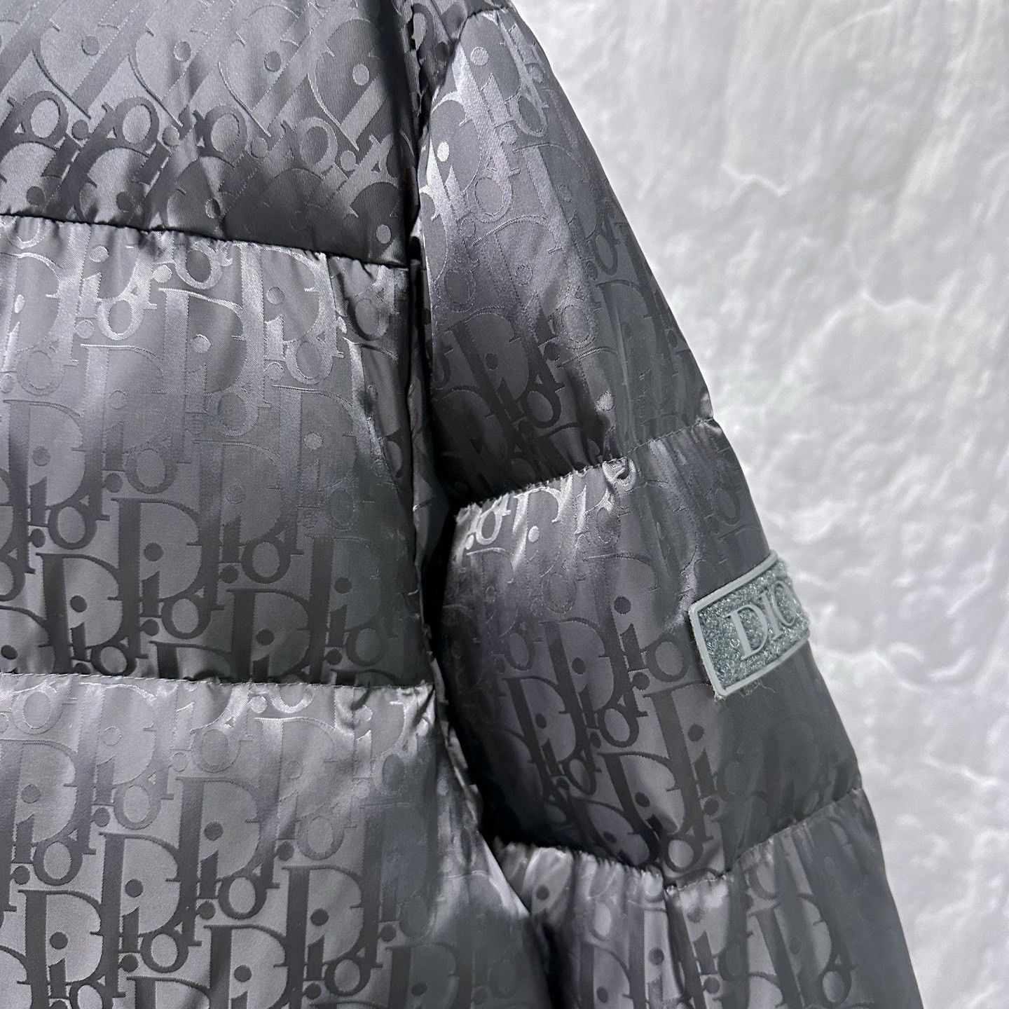 Dior Dior Stand Collar All-Over Logo Down Jacket Size US M / EU 48-50 / 2 - 3 Thumbnail