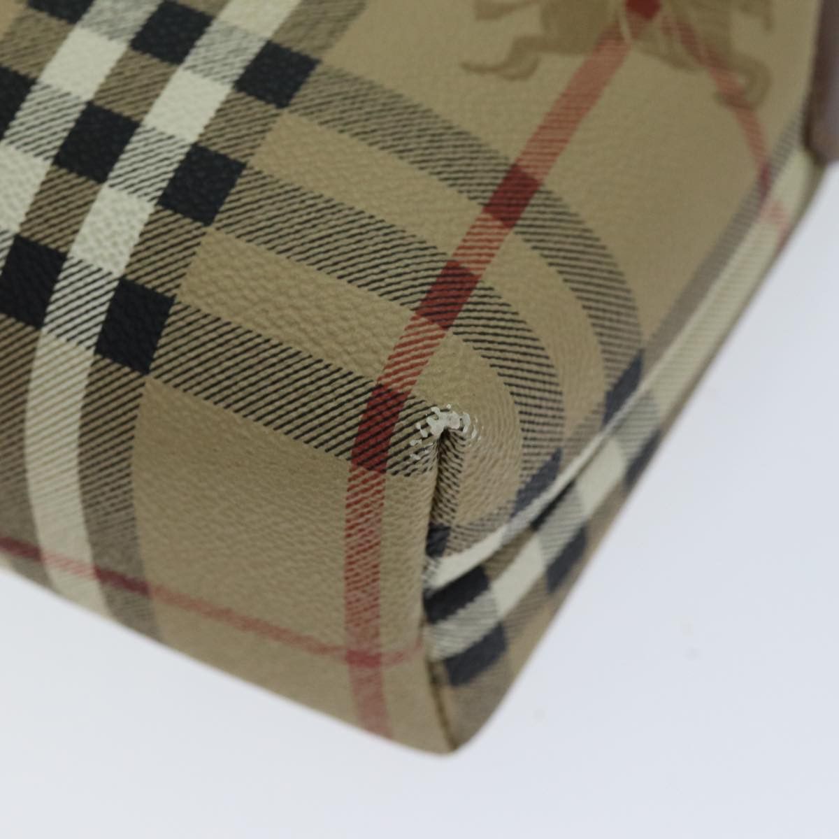 Burberry Burberry Nova Check Shoulder Bag Pvc Leather Size ONE SIZE - 9 Thumbnail