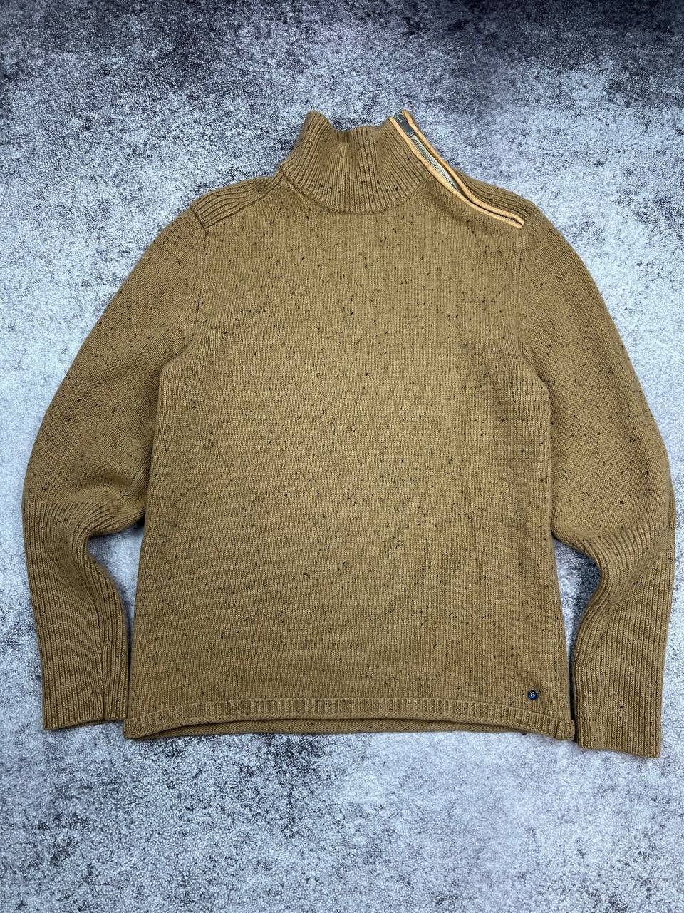 Fendi Fendi Roma FW14 Shoulder Zip Mock Neck Wool Sweater Size US M / EU 48-50 / 2 - 1 Thumbnail