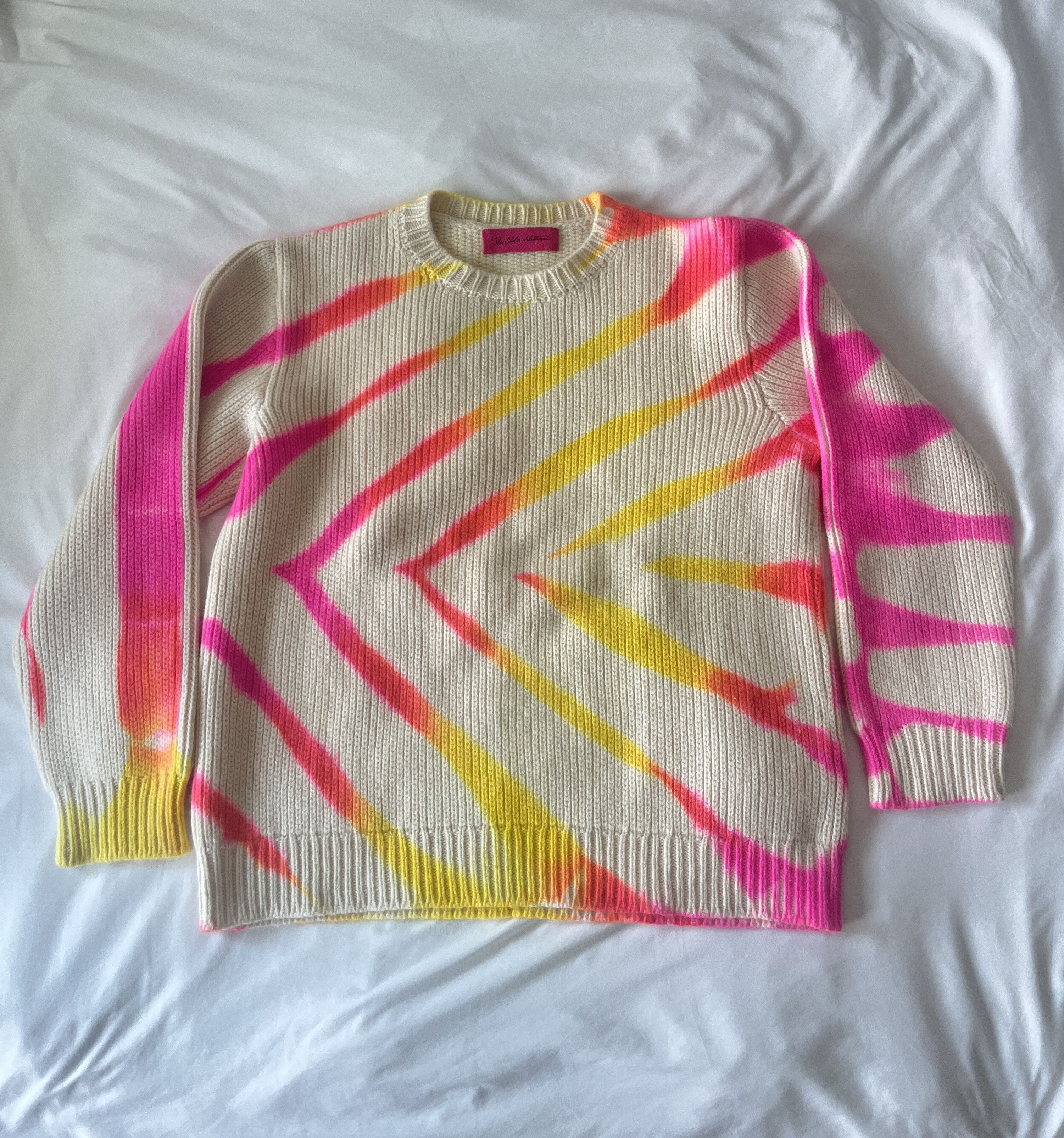 The Elder Statesman The Elder Statesman Cashmere Tie Dye Crewneck Sweater Size US M / EU 48-50 / 2 - 5 Thumbnail