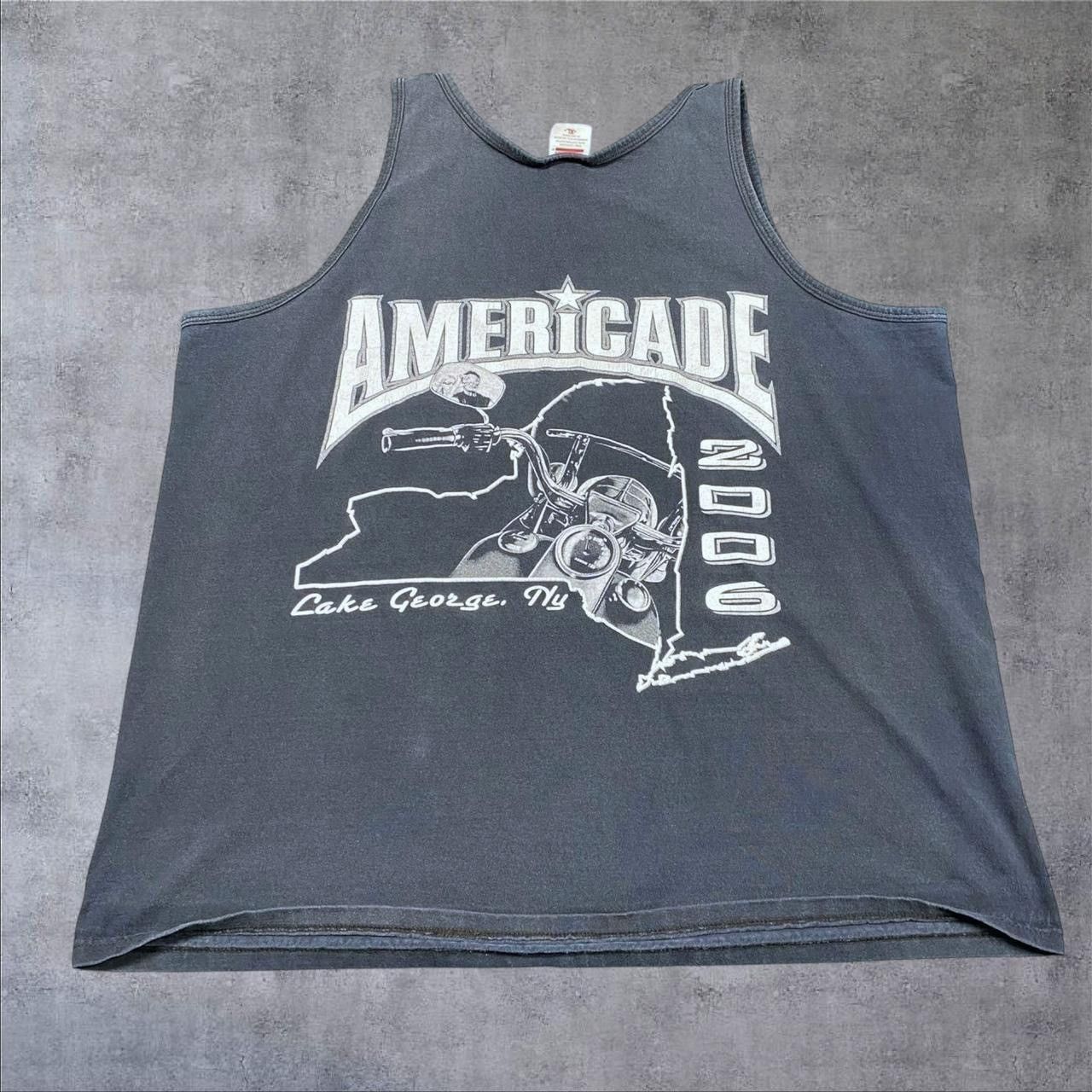 Vintage Vintage Biker Tank Top Size US XL / EU 56 / 4 - 2 Thumbnail