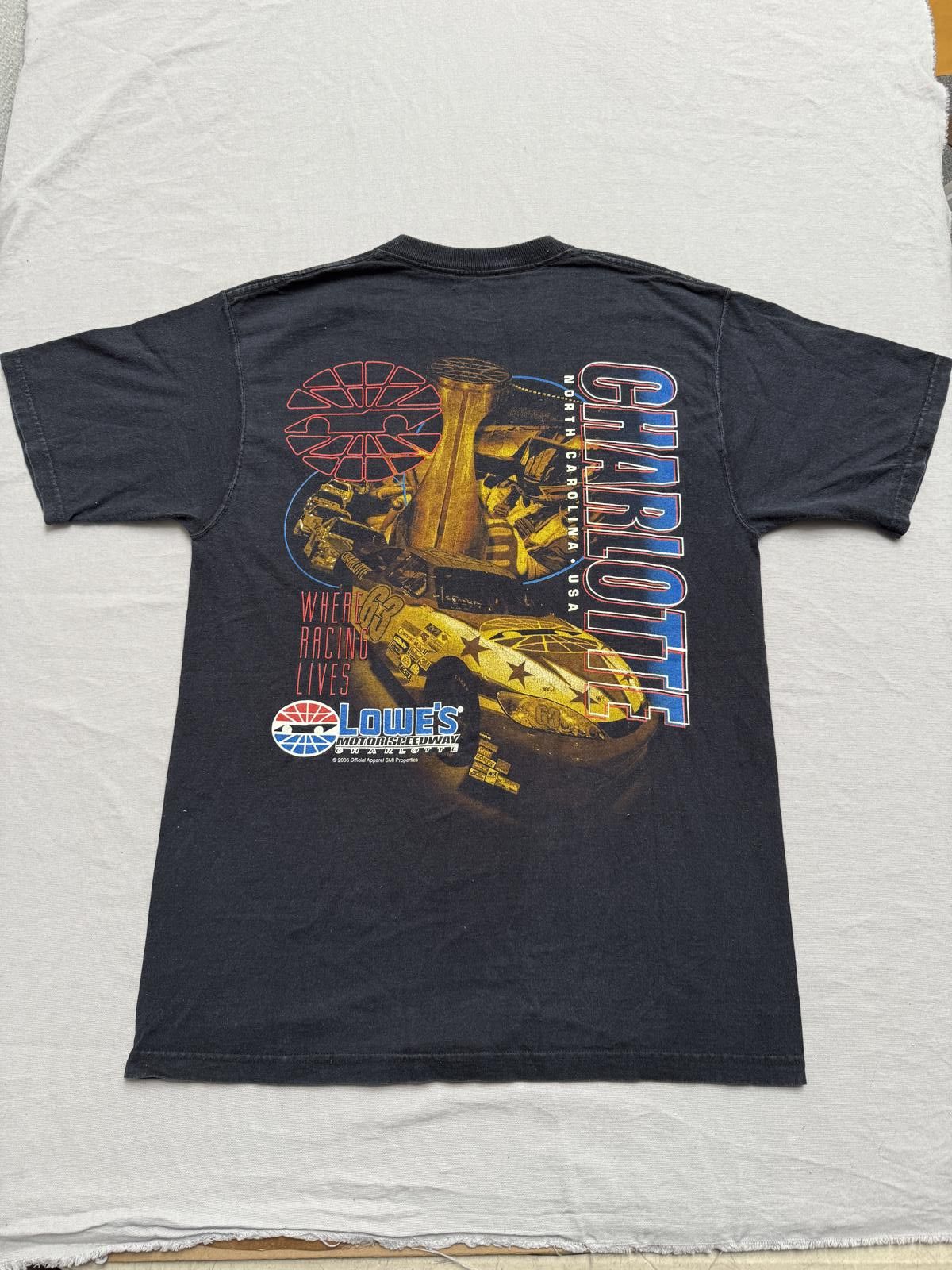 Fruit Of The Loom Racetrack Charlotte North Carolina T-shirt Lowe's -M Size US M / EU 48-50 / 2 - 1 Thumbnail