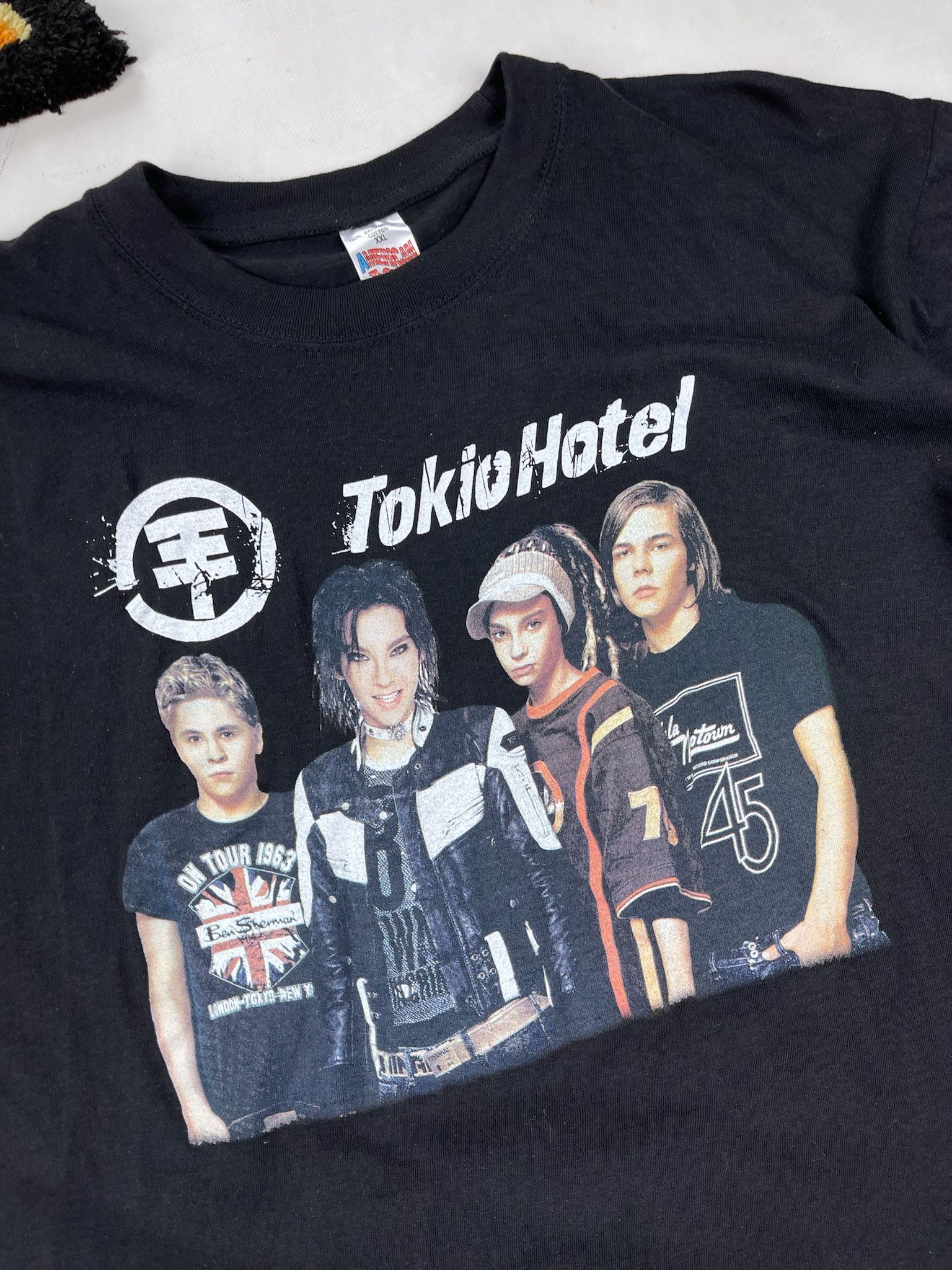 Band Tees × Vintage Vintage Y2K Tokio Hotel Emo Scene Kid Band T-Shirt Size US XL / EU 56 / 4 - 2 Thumbnail