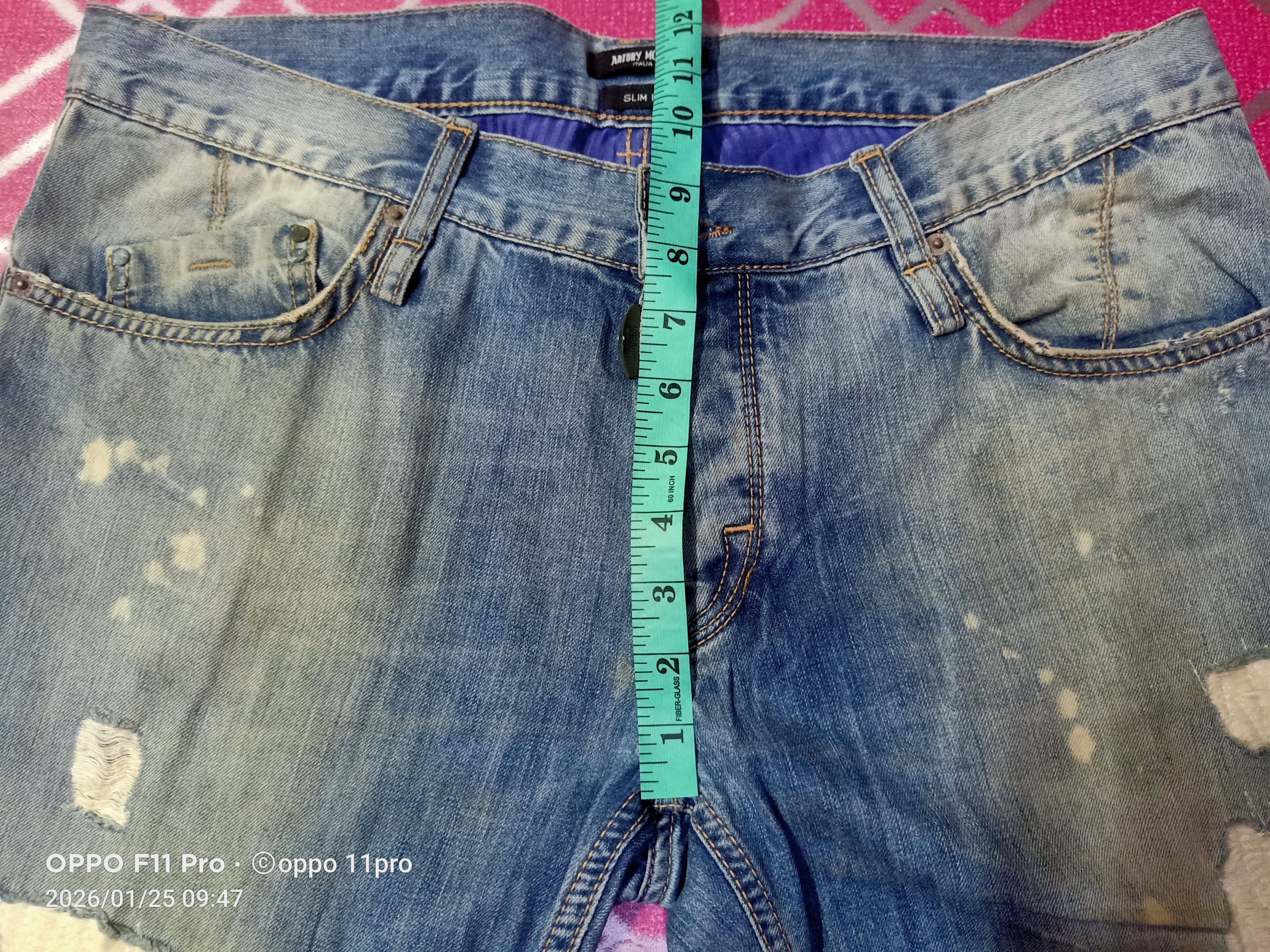 Antony Morato Antony Morato Distressdenim SlimFit Men Size US 38 / EU 54 - 16 Thumbnail