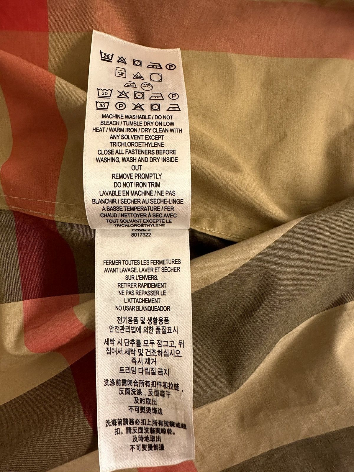 Burberry Burberry Nova Check Short Sleeves Shirt Size US S / EU 44-46 / 1 - 8 Thumbnail