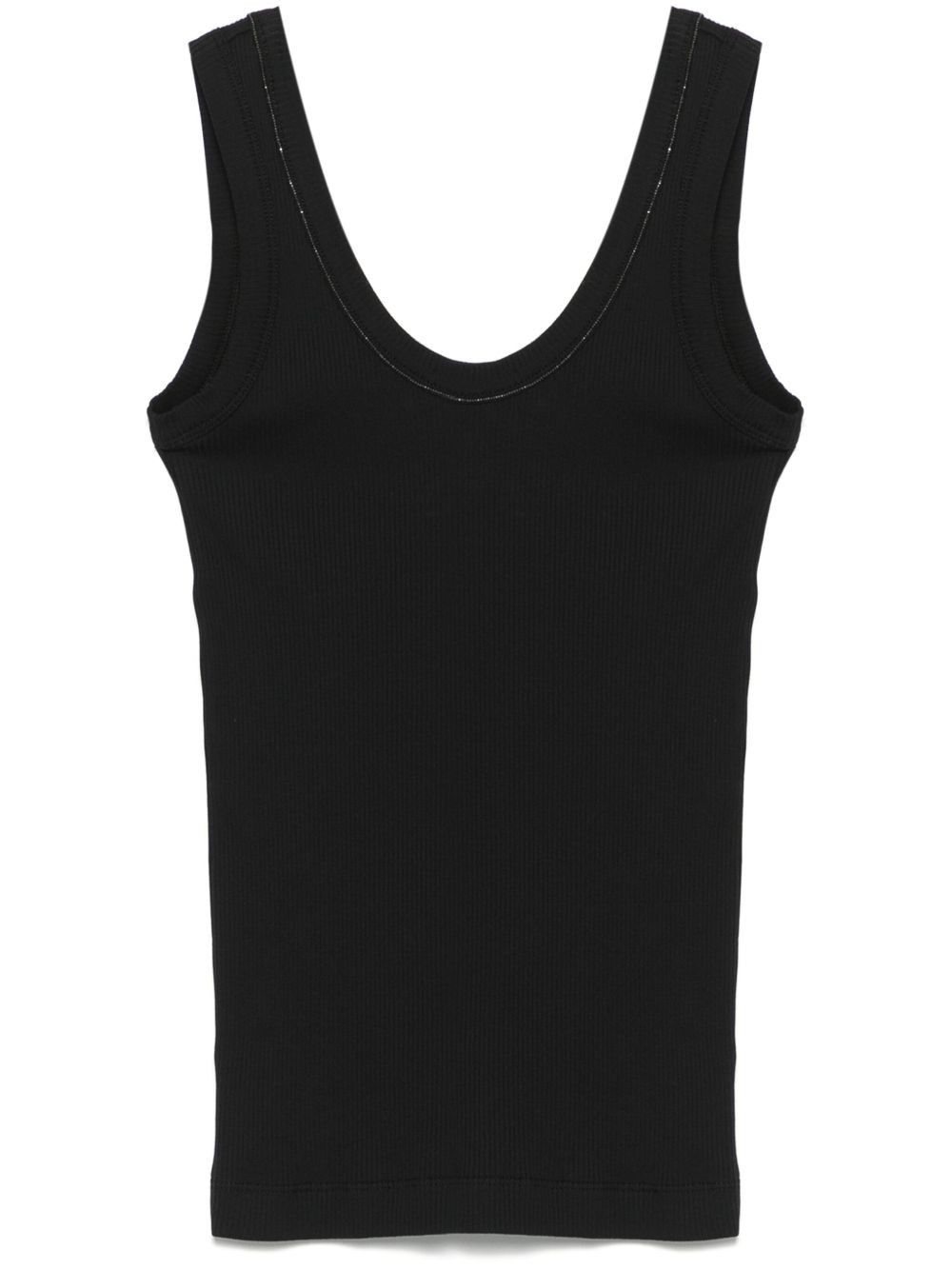 Brunello Cucinelli COTTON TANK TOP Size XL / US 12-14 / IT 48-50 - 1 Thumbnail