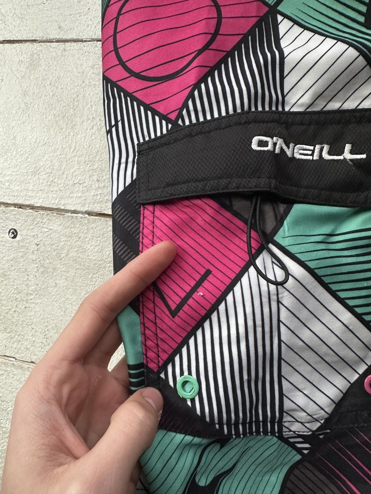 O'Neill 🚨Vintage O’NEIL BIG LOGO OVER PRINT Japanese Surf style Size US 32 / EU 48 - 18 Thumbnail