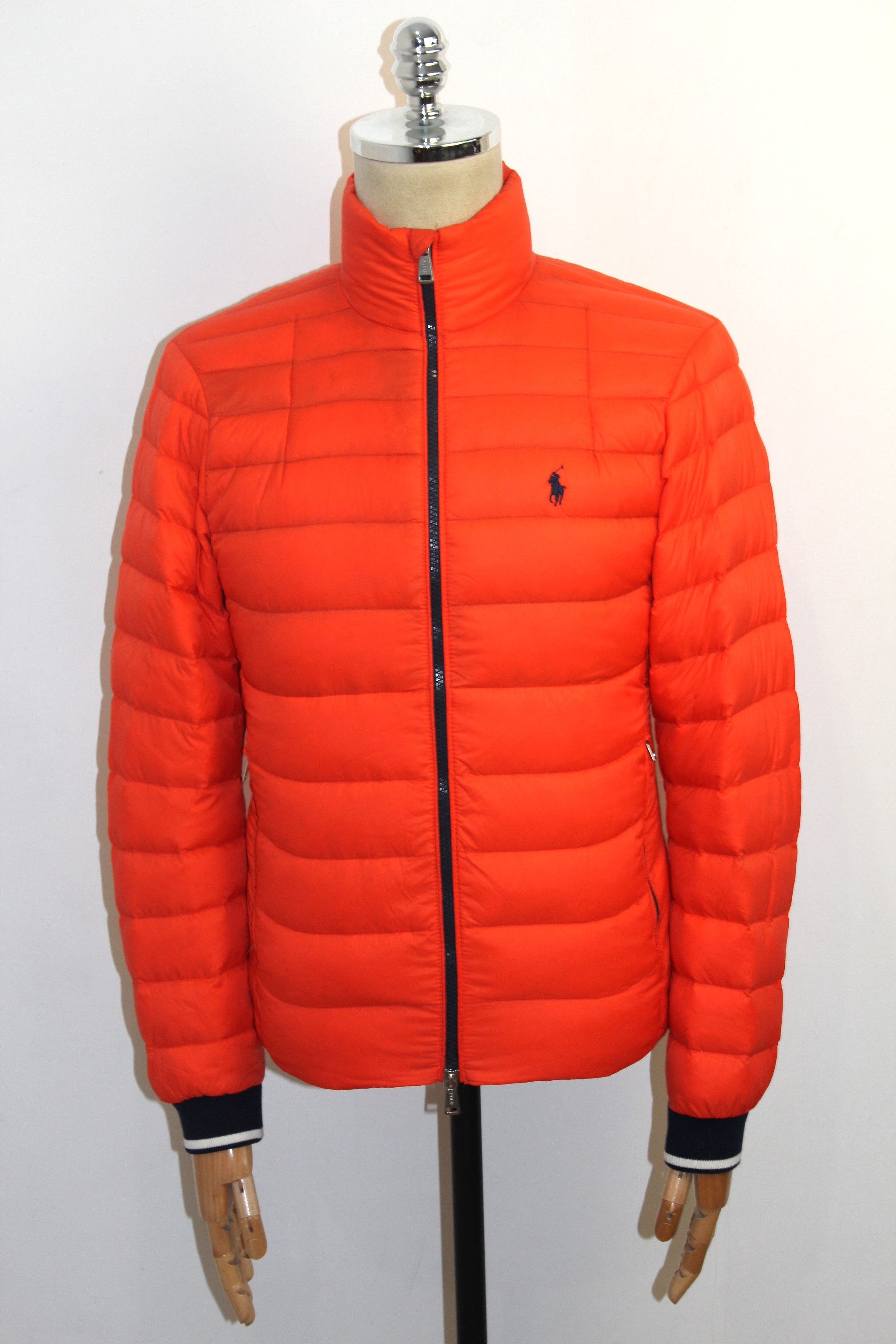 Polo RALPH LAUREN Performance Down Quilted Orange Jacket