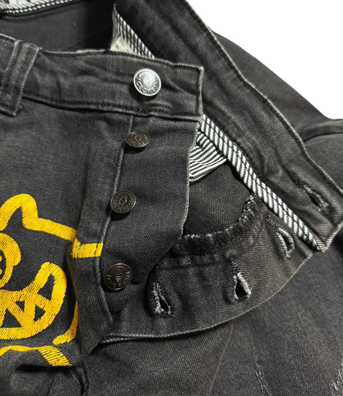 Billionaire Boys Club × Icecream BBC Ice Cream Black Jeans Size US 34 / EU 50 - 3 Thumbnail