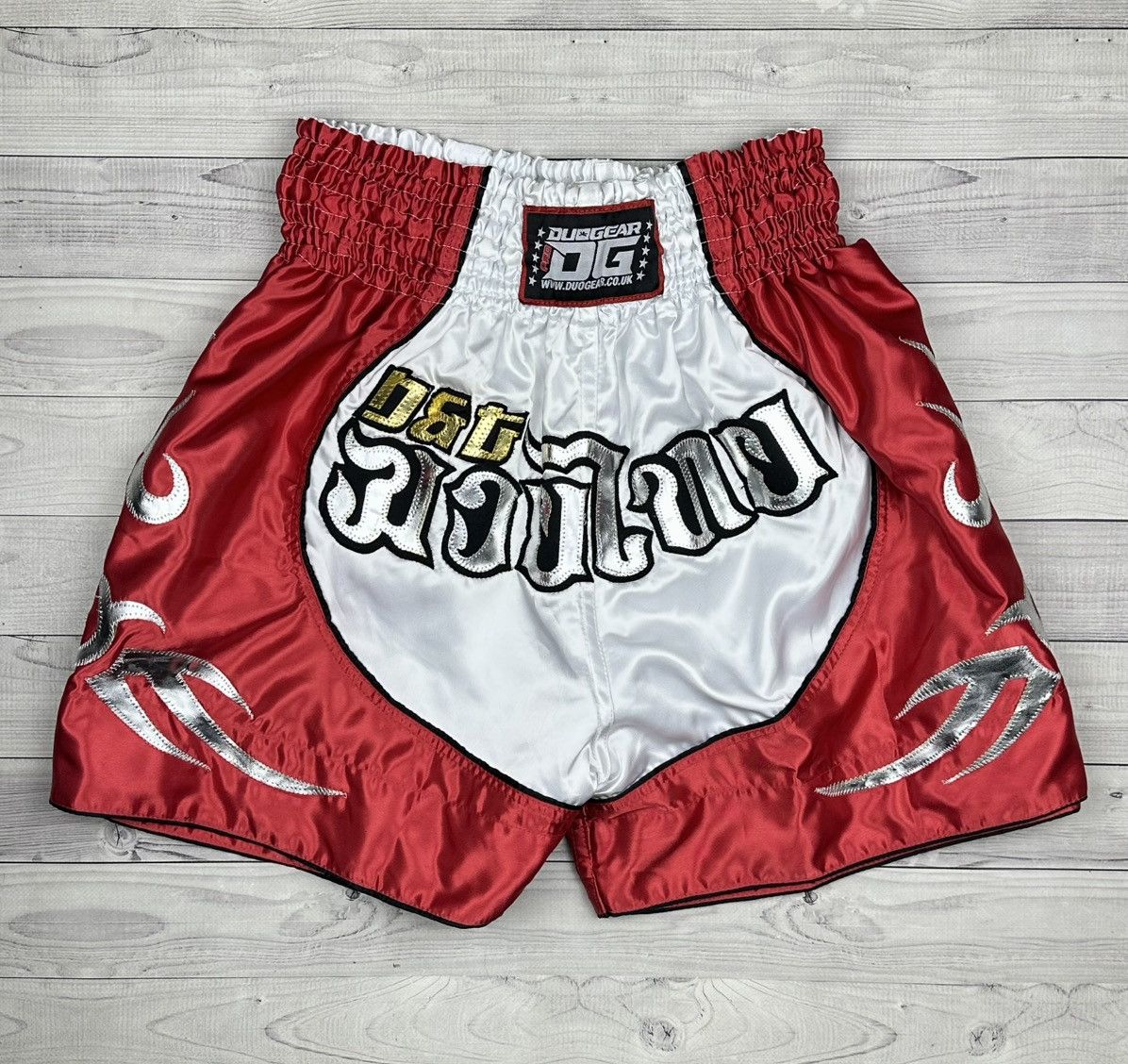 Band Tees Men’s Muay Thai Shorts Kickboxing Training Gear Thai Boxing Size US 36 / EU 52 - 1 Thumbnail