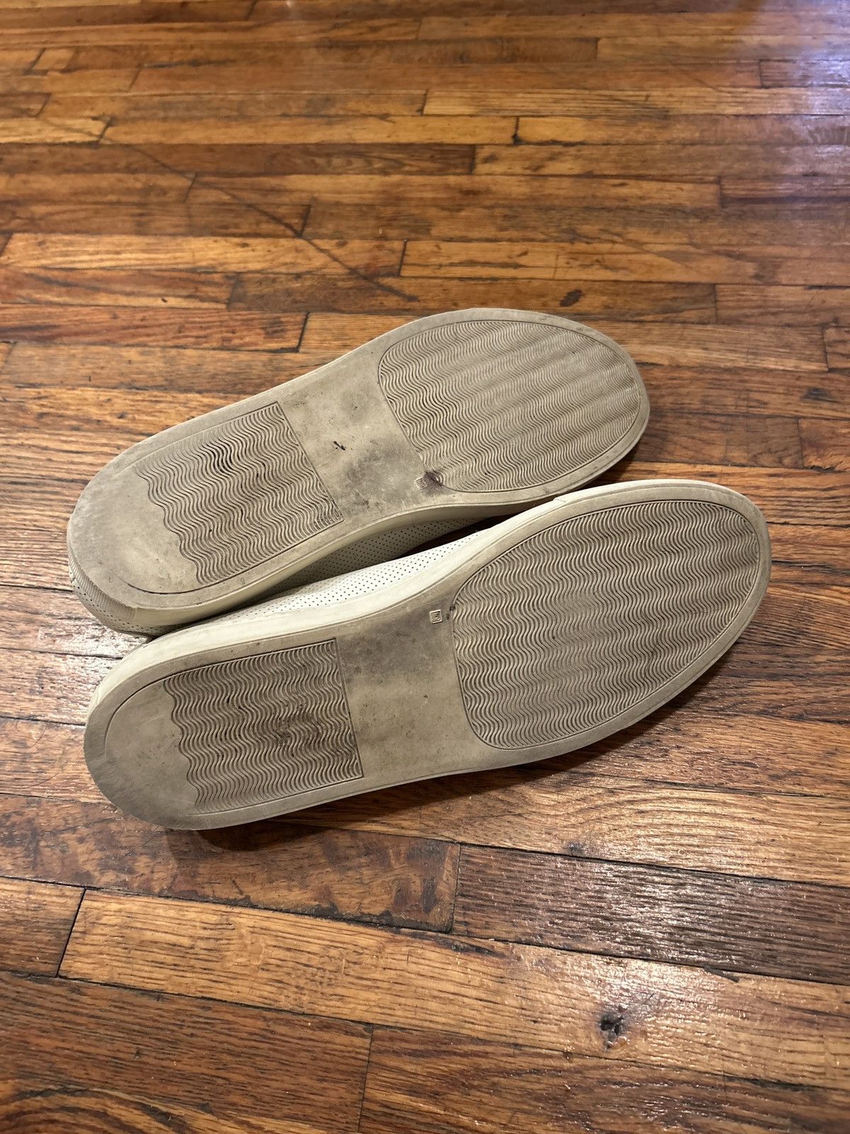 Common Projects Common Project Original Achilles Low Leather Sneakers White Size US 12.5 / EU 45-46 - 5 Thumbnail
