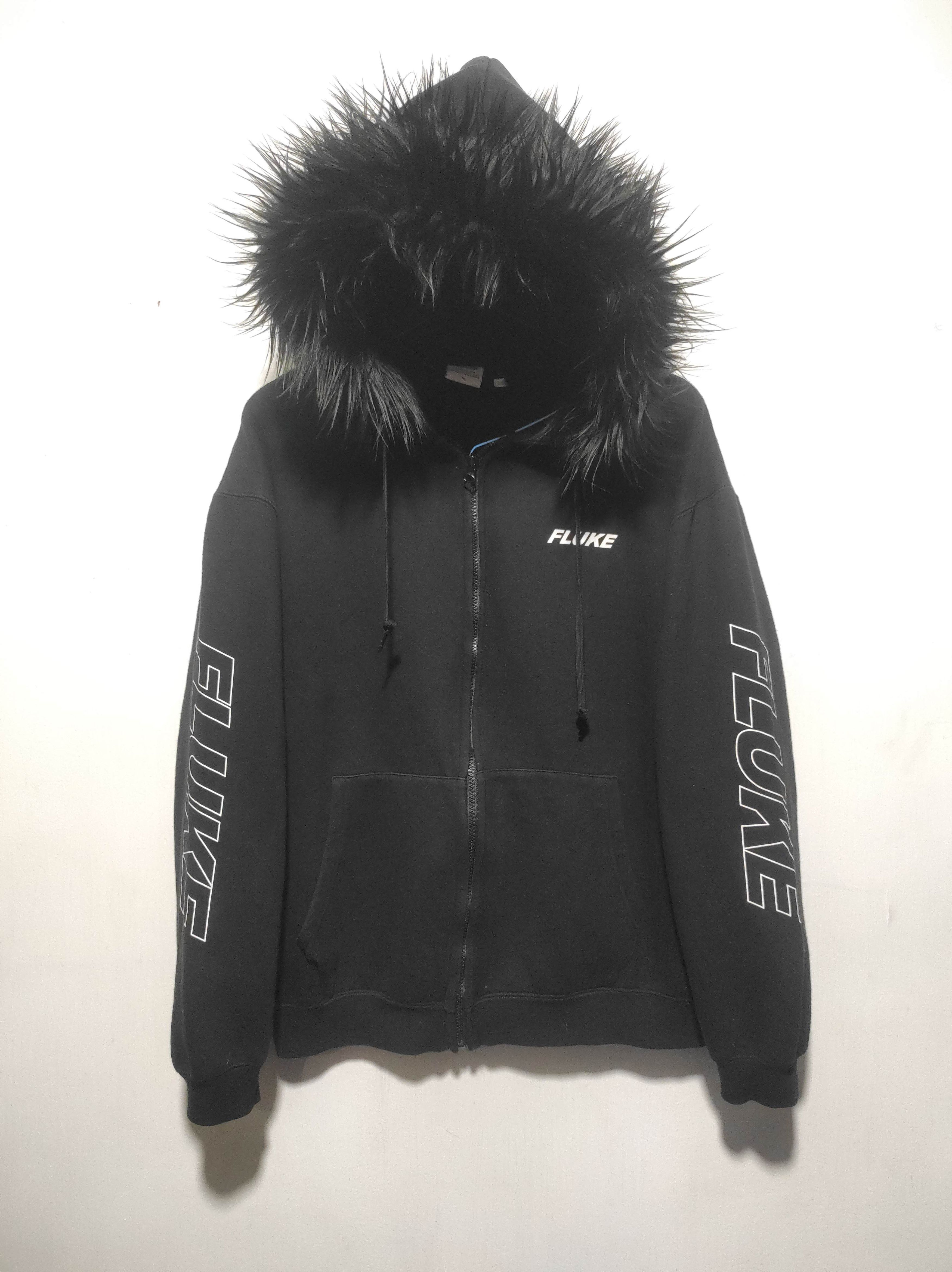 Japanese Brand Fluke black zip fur hoodie ifsix LGB style Size US L / EU 52-54 / 3 - 2 Thumbnail