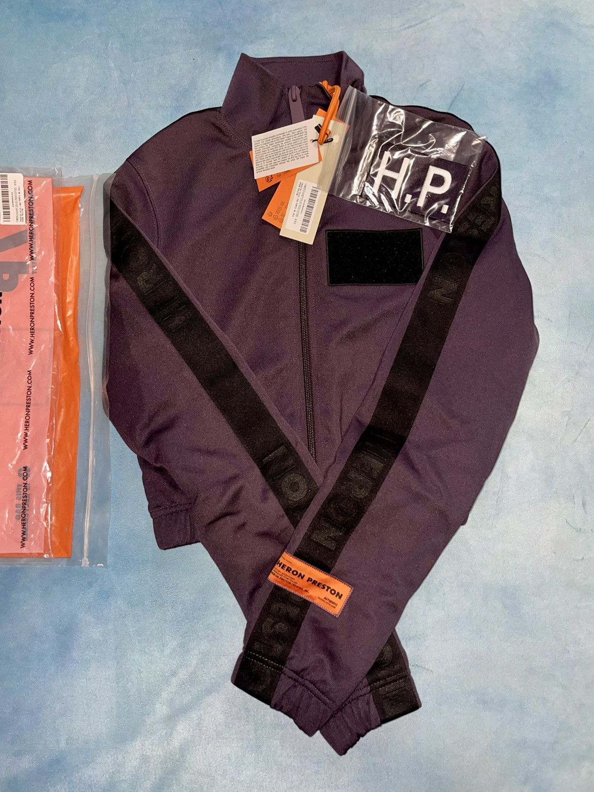Heron Preston Heron Preston Tracktop Patch Logo Jacket Size XXS / US 00 / IT 34 - 1 Thumbnail