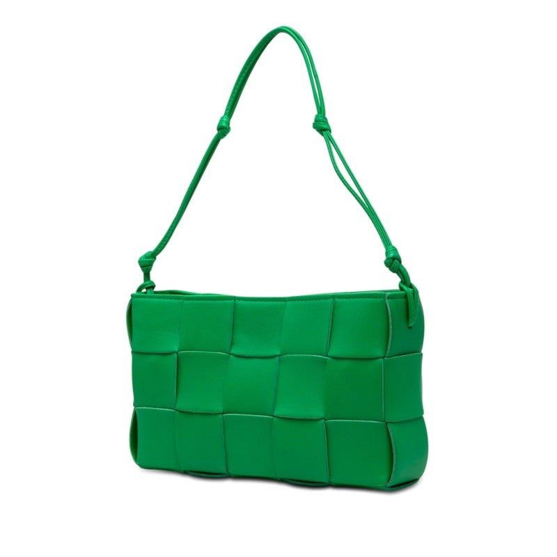 Bottega Veneta Bottega Veneta Maxi Intrecciato Cassette Handbag Green Size ONE SIZE - 7 Thumbnail