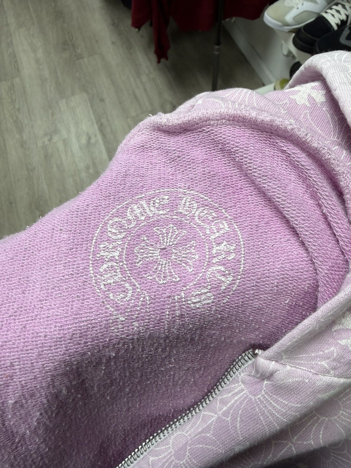 Chrome Hearts Chrome Hearts Pink Miami Art Basel Monogram Zip Up Size US XXL / EU 58 / 5 - 3 Thumbnail