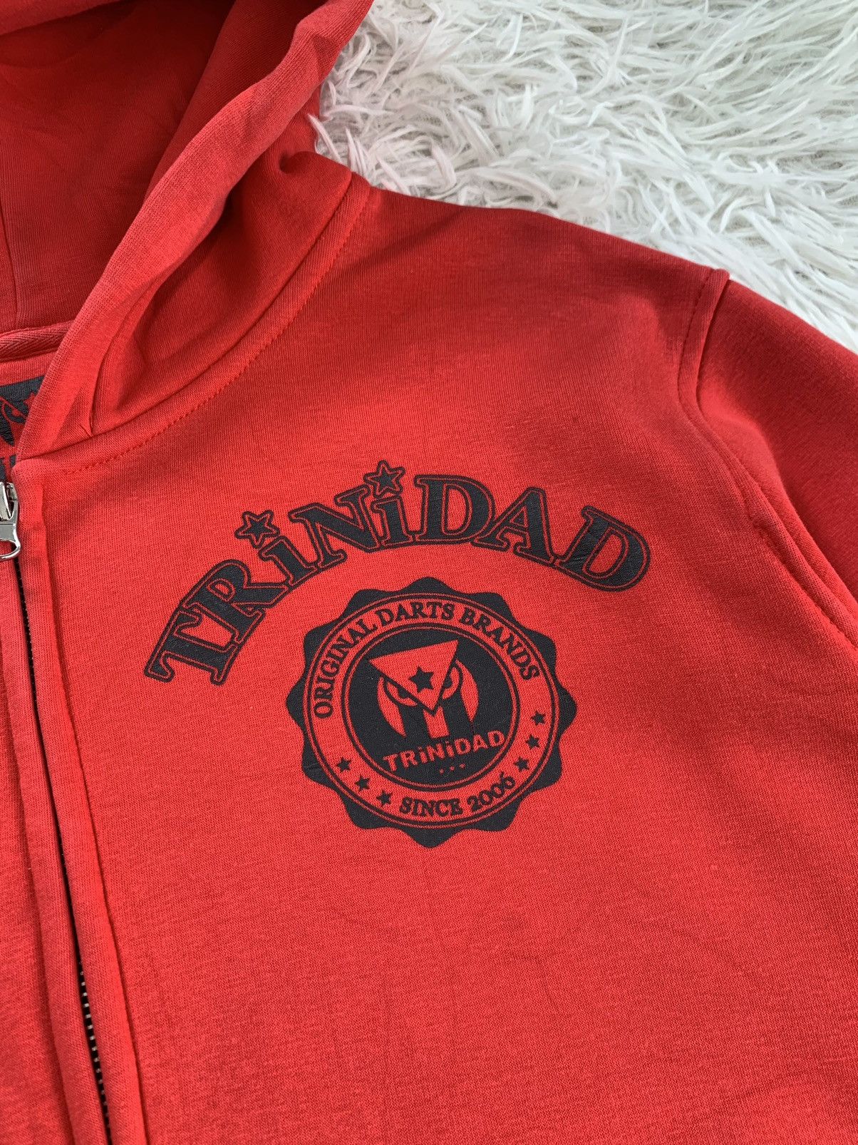 Japanese Brand Trinidad Original Darts Brands Jacket Hooded Size US M / EU 48-50 / 2 - 8 Thumbnail