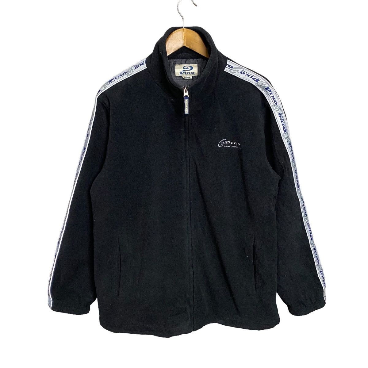 Japanese Brand Piko side tape reflect fleece zipper jacket Size US M / EU 48-50 / 2 - 1 Thumbnail