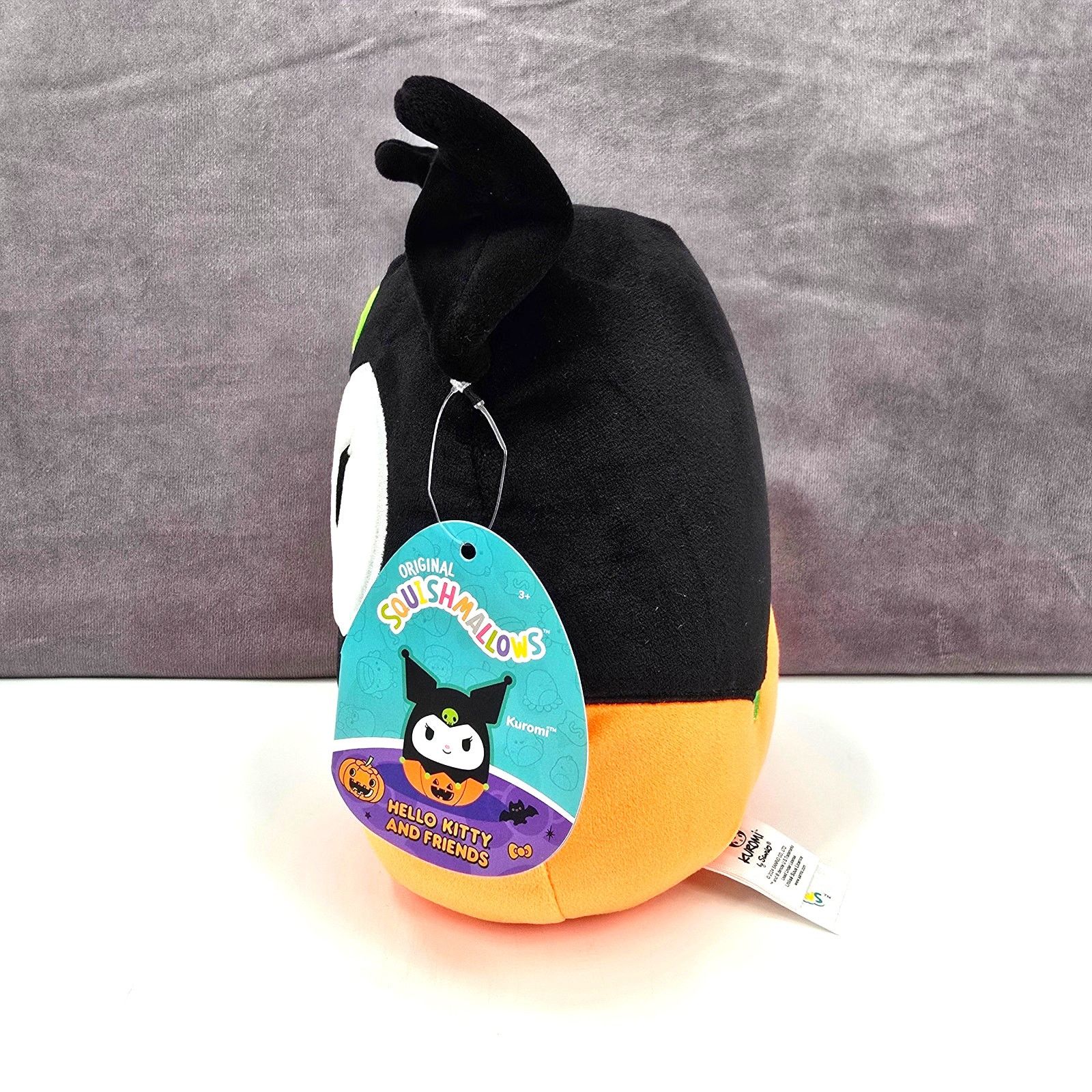 Other Hello Kitty and Friends Squishmallows Kuromi NWT Plush #23 Size ONE SIZE - 4 Thumbnail