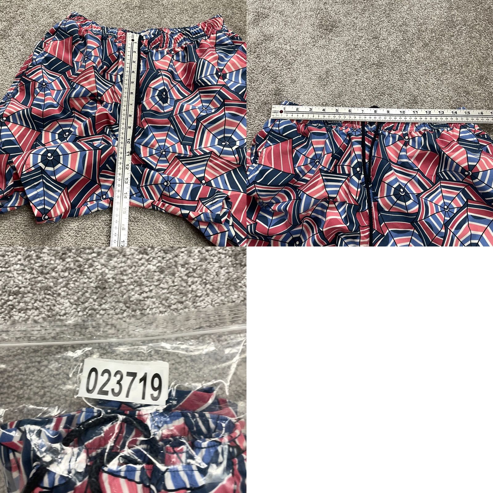 Vineyard Vines Vineyard Vines Swim Trunks Mens Large Multicolor Elastic Waist Size US 33 - 9 Thumbnail