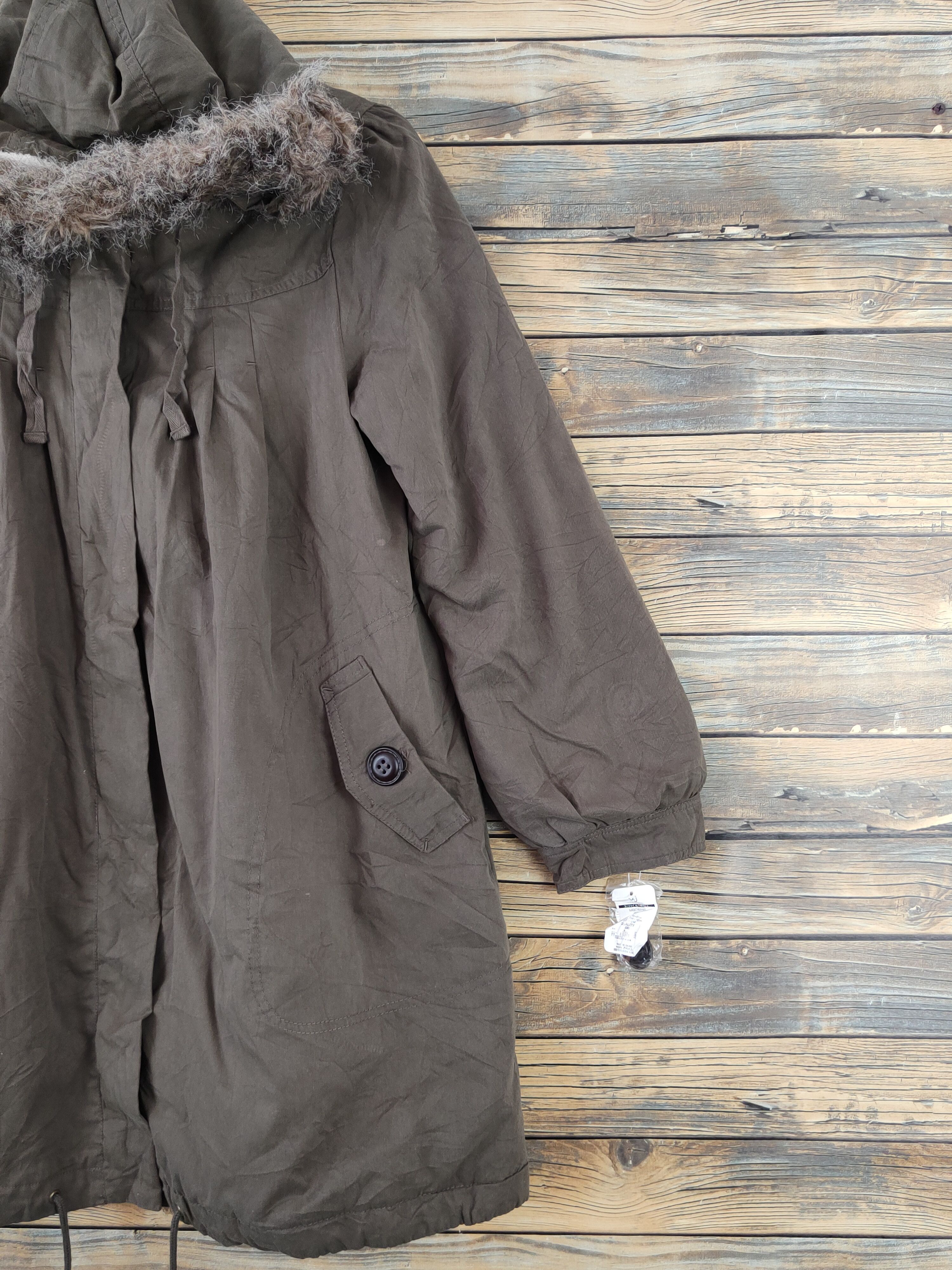 Japanese Brand × Vintage Vintage Winter Stuff UJ Contempo Olive Hoodie Sweater Coats Size M / US 6-8 / IT 42-44 - 5 Thumbnail