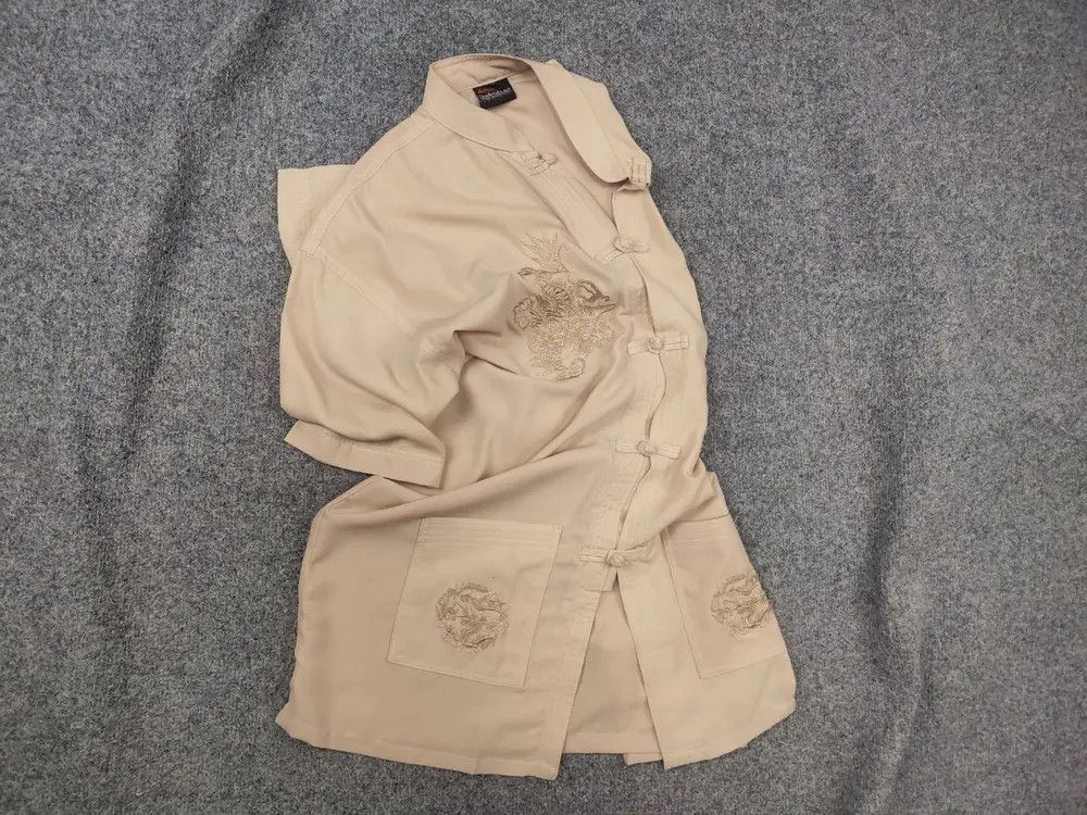 Quiksilver Vintage Quiksilver Traditional Chinese Dragons Logo Shirt Size US XL / EU 56 / 4 - 1 Thumbnail
