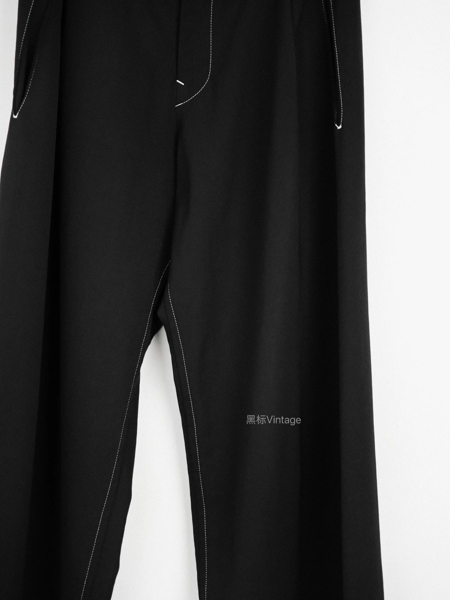 Yohji Yamamoto Yohji Yamamoto 15ss Vintage Outseam Wide Leg Wmn's Size 26" / US 2 / IT 38 - 4 Thumbnail