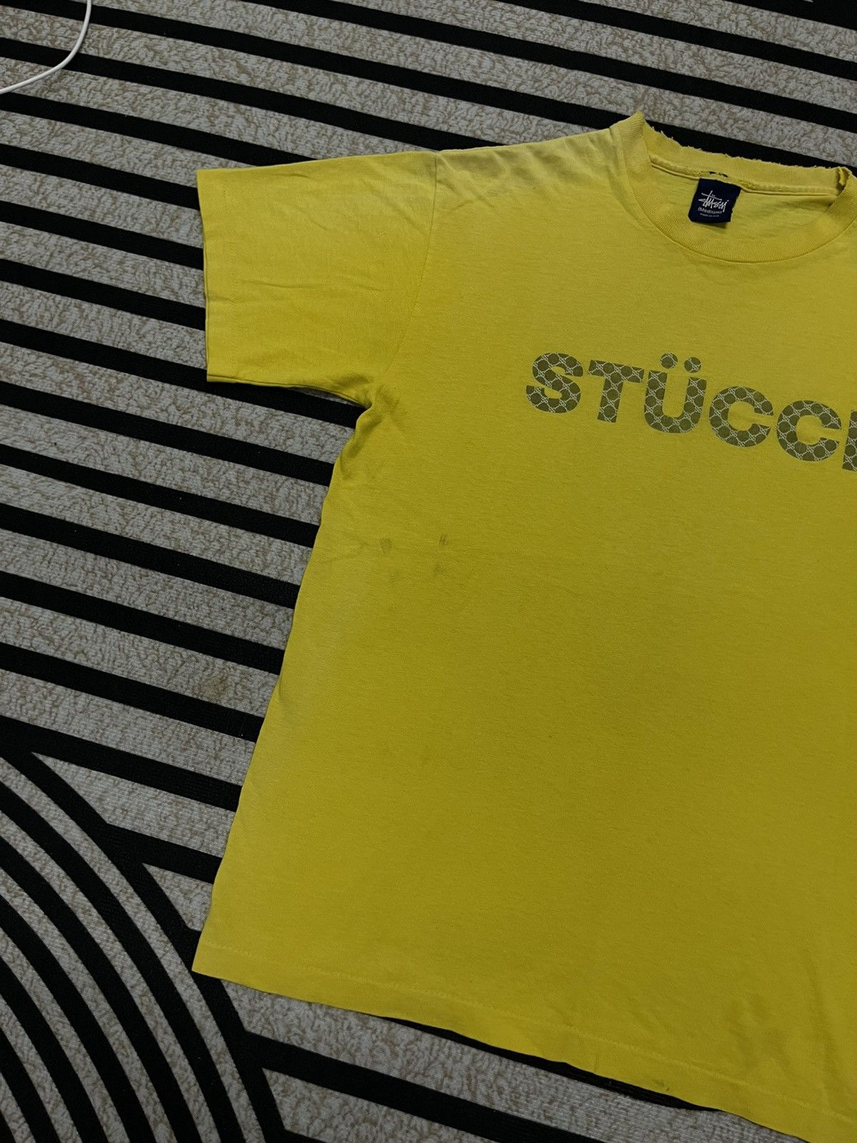 Stussy 90s stucci monogram distressed Size US M / EU 48-50 / 2 - 3 Thumbnail