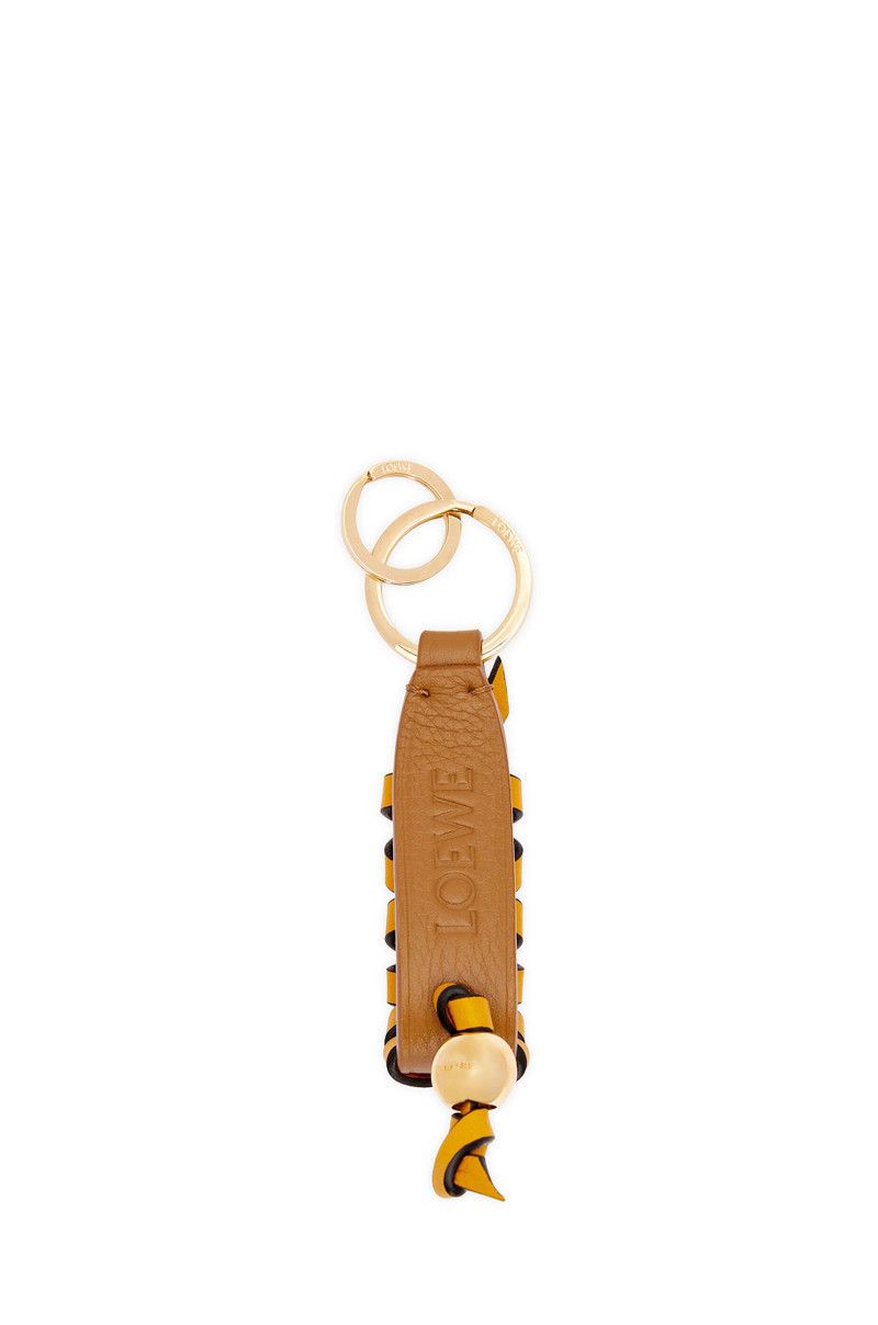 Loewe o1in1g0526 Size: OS / Cross Braided Keyring Classic Calfskin Size ONE SIZE - 2 Thumbnail