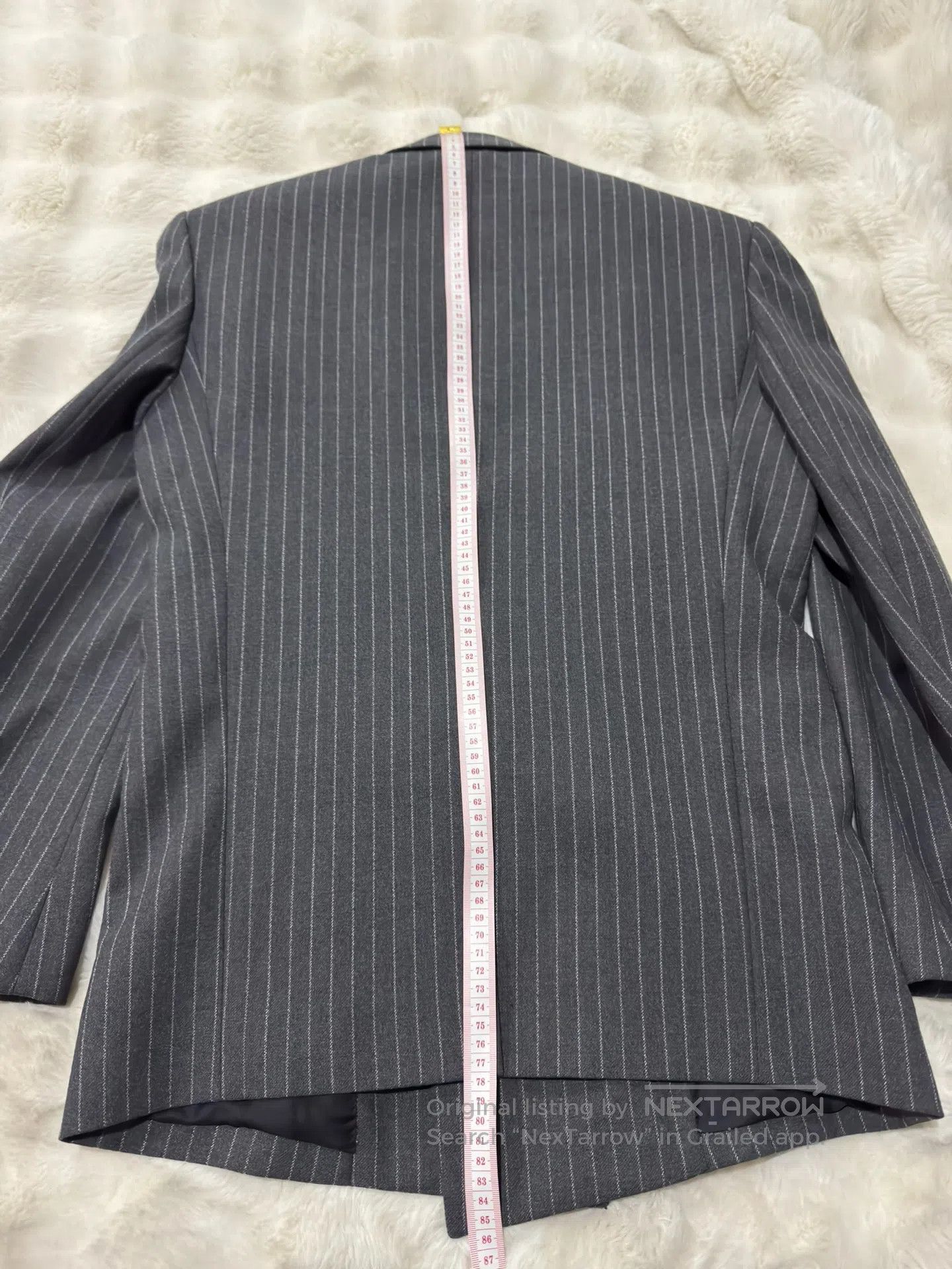 Saint Laurent Paris Saint Laurent Paris Flannel Double-breasted Men's Suit| Size US S / EU 44-46 / 1 - 9 Thumbnail