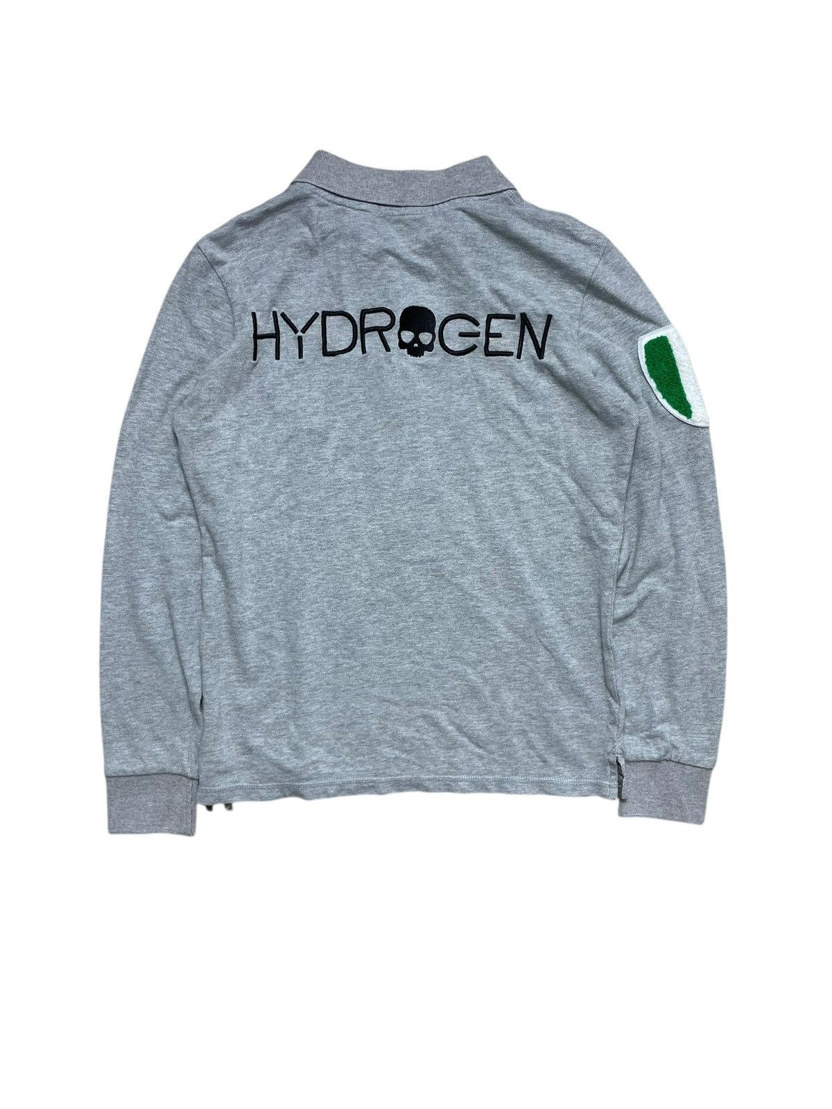 HYDROGEN Hydrogen Japanese brand skull polo shirt Size US S / EU 44-46 / 1 - 3 Thumbnail