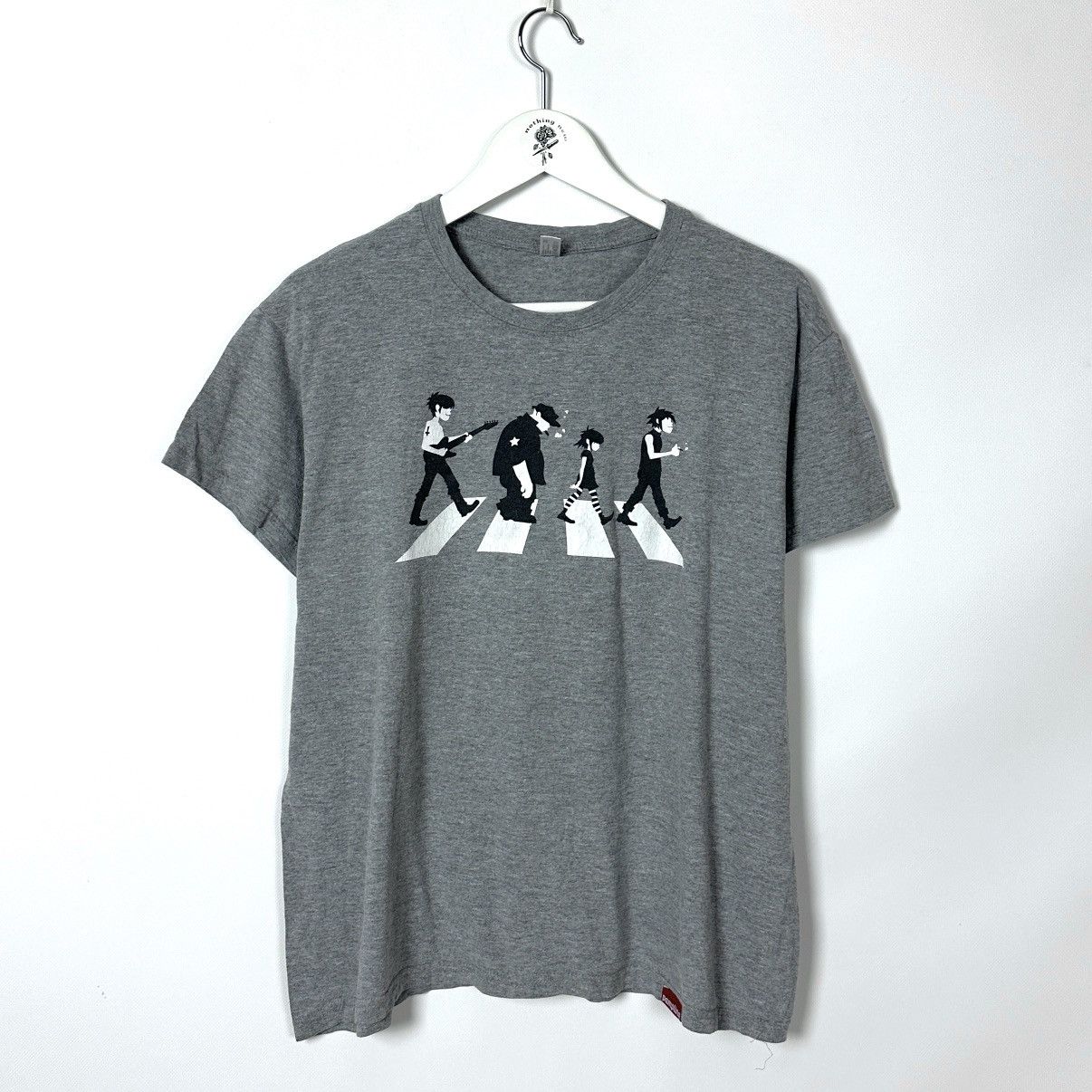 Band Tees Vintage 00s Gorillaz The Beatles reference tee y2k music og Size US M / EU 48-50 / 2 - 1 Thumbnail