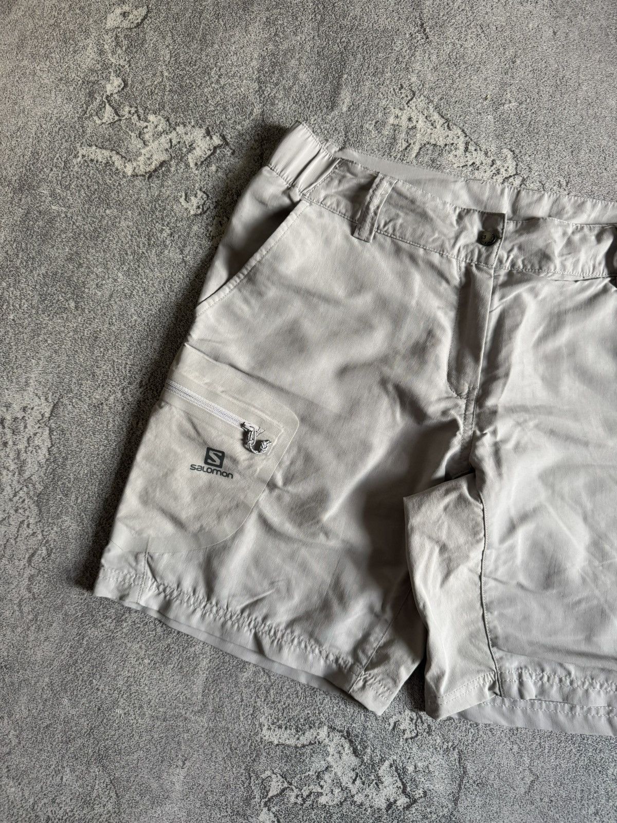 Salomon Salomon US6/I42/FR38 outdoor cargo shorts 🩳 gorpcore Size 28" / US 6 / IT 42 - 8 Thumbnail
