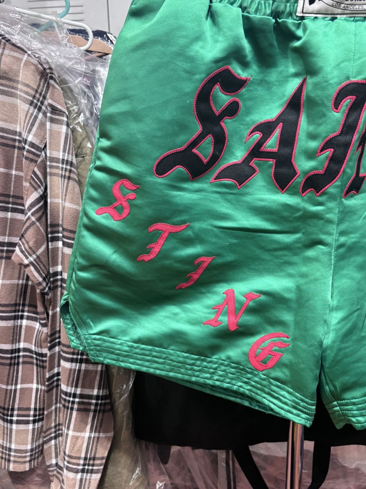 Saint Michael Saint Michael Boxing Short 'Green' Size US 32 / EU 48 - 3 Thumbnail
