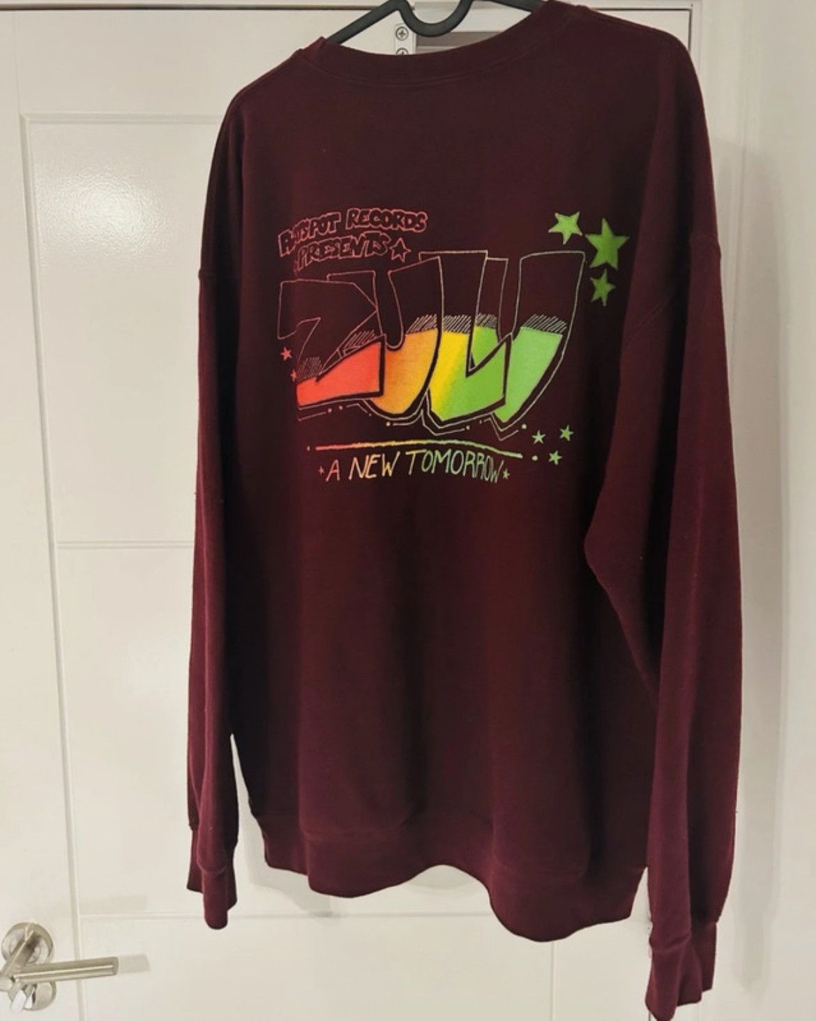 Gildan Zulu Red Crewneck Hardcore Jesus Piece Turnstile Scowl Size US L / EU 52-54 / 3 - 1 Thumbnail