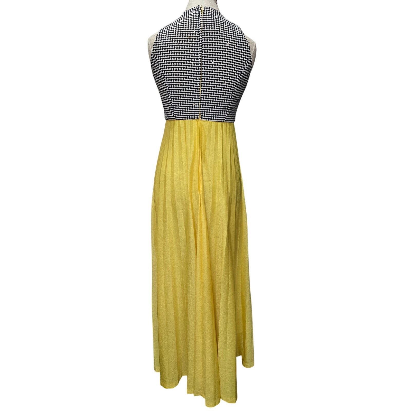 Other Vintage Maxi Dress Michelle by Amalfi, Small Size S / US 4 / IT 40 - 5 Thumbnail