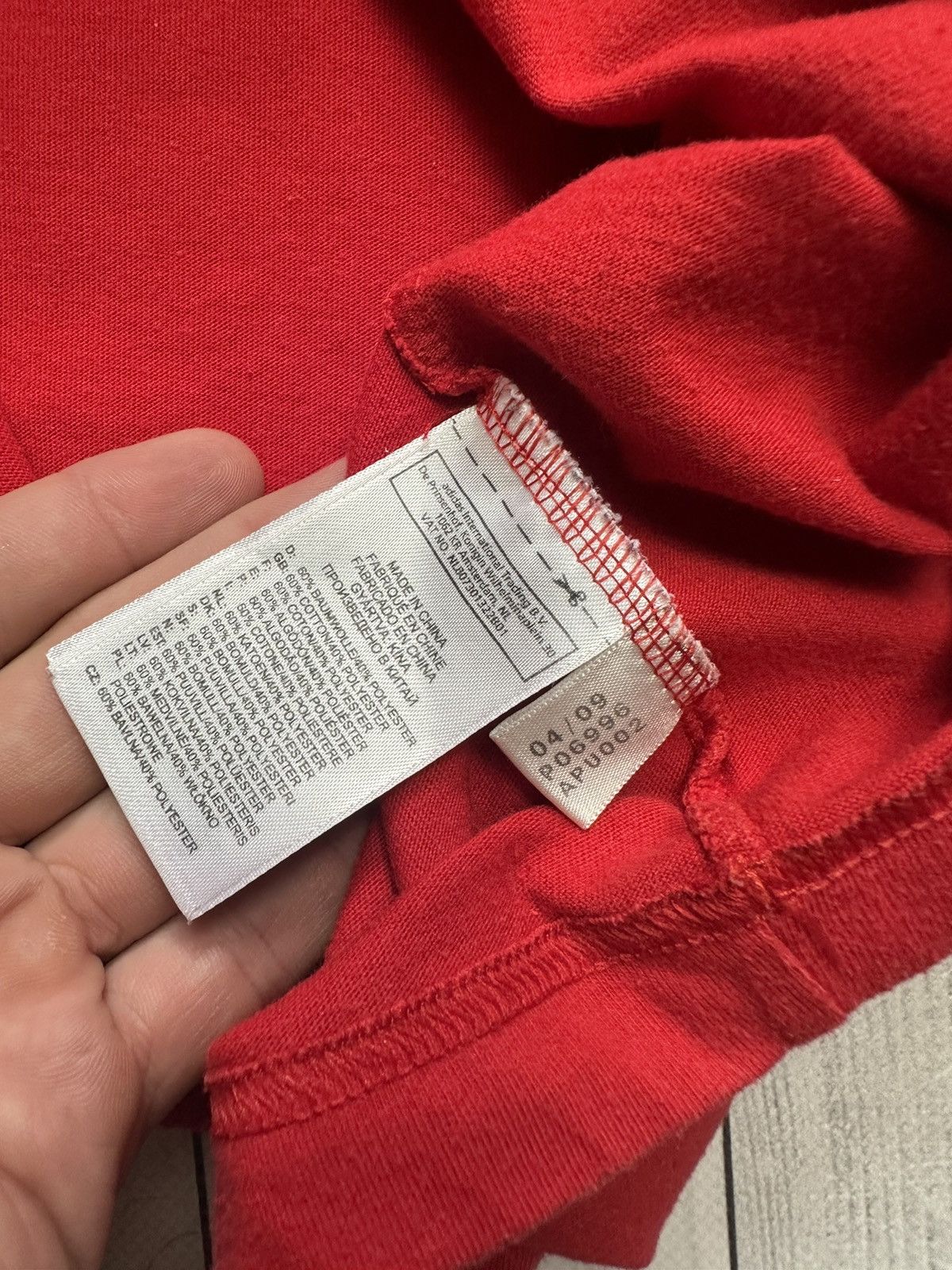 Adidas × Vintage Vintage Liverpool soccer tee adidas red 2009 size L Size US L / EU 52-54 / 3 - 5 Thumbnail