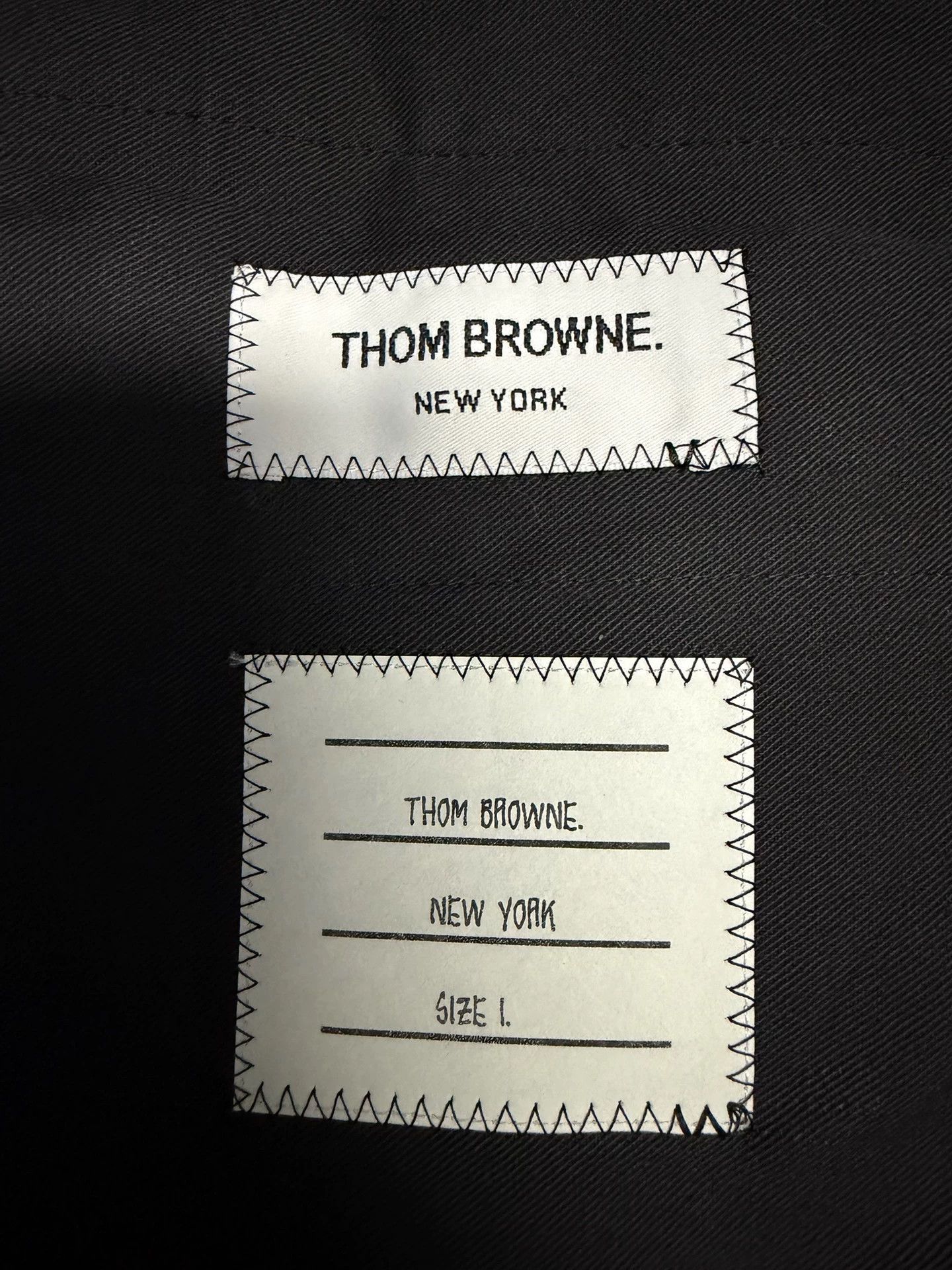 Thom Browne Thom Browne Men's Classic Slim Charcoal Wool Trousers Size US 29 - 4 Thumbnail