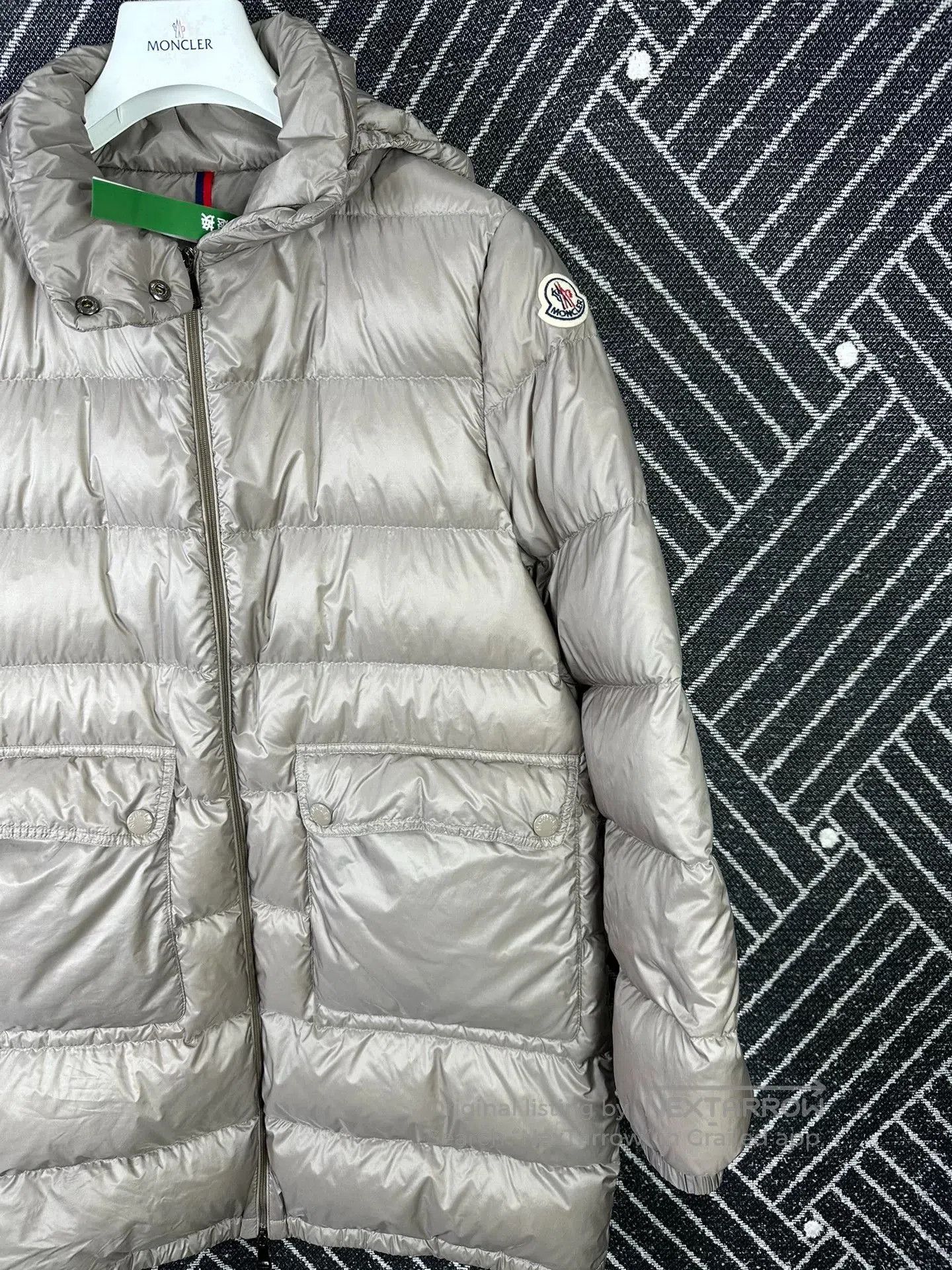 Moncler Moncler Abricotier Down Jacket Size 0. Size M / US 6-8 / IT 42-44 - 4 Thumbnail