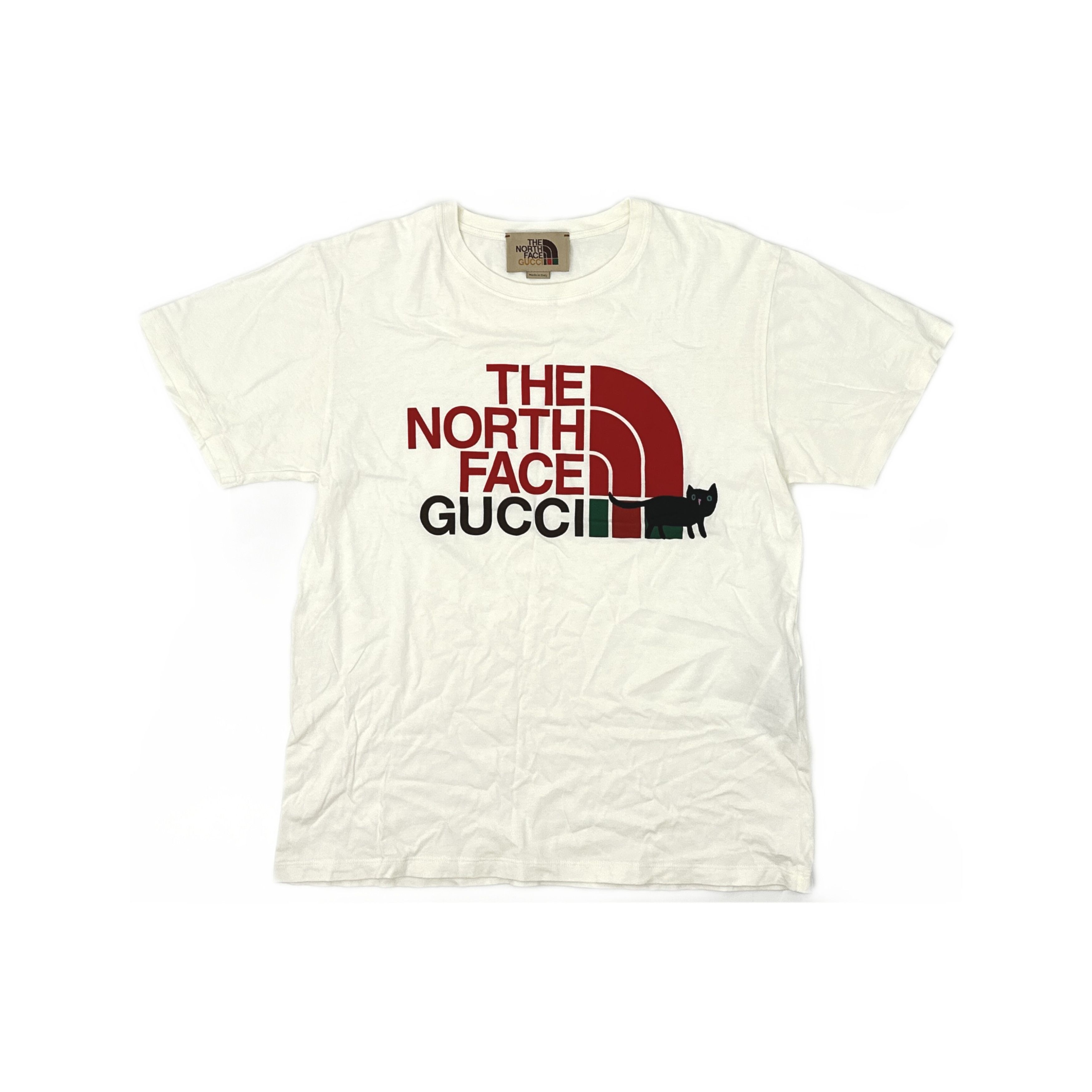 Gucci GUCCI x The North Face Cat Logo T-Shirt Size XS Size XS / US 0-2 / IT 36-38 - 1 Thumbnail