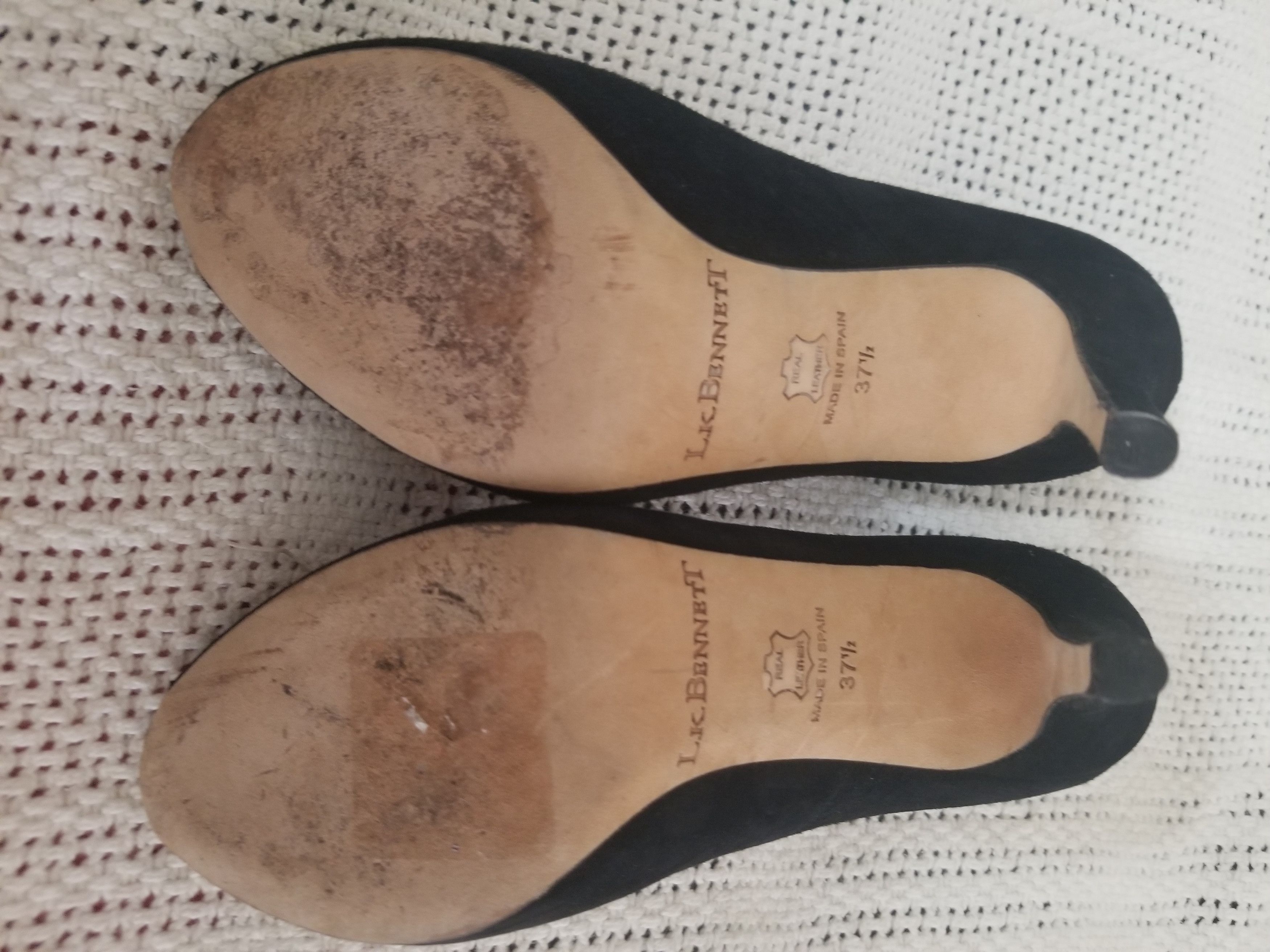 LK Bennett peeptoe open toe Size US 7 / IT 37 - 6 Thumbnail