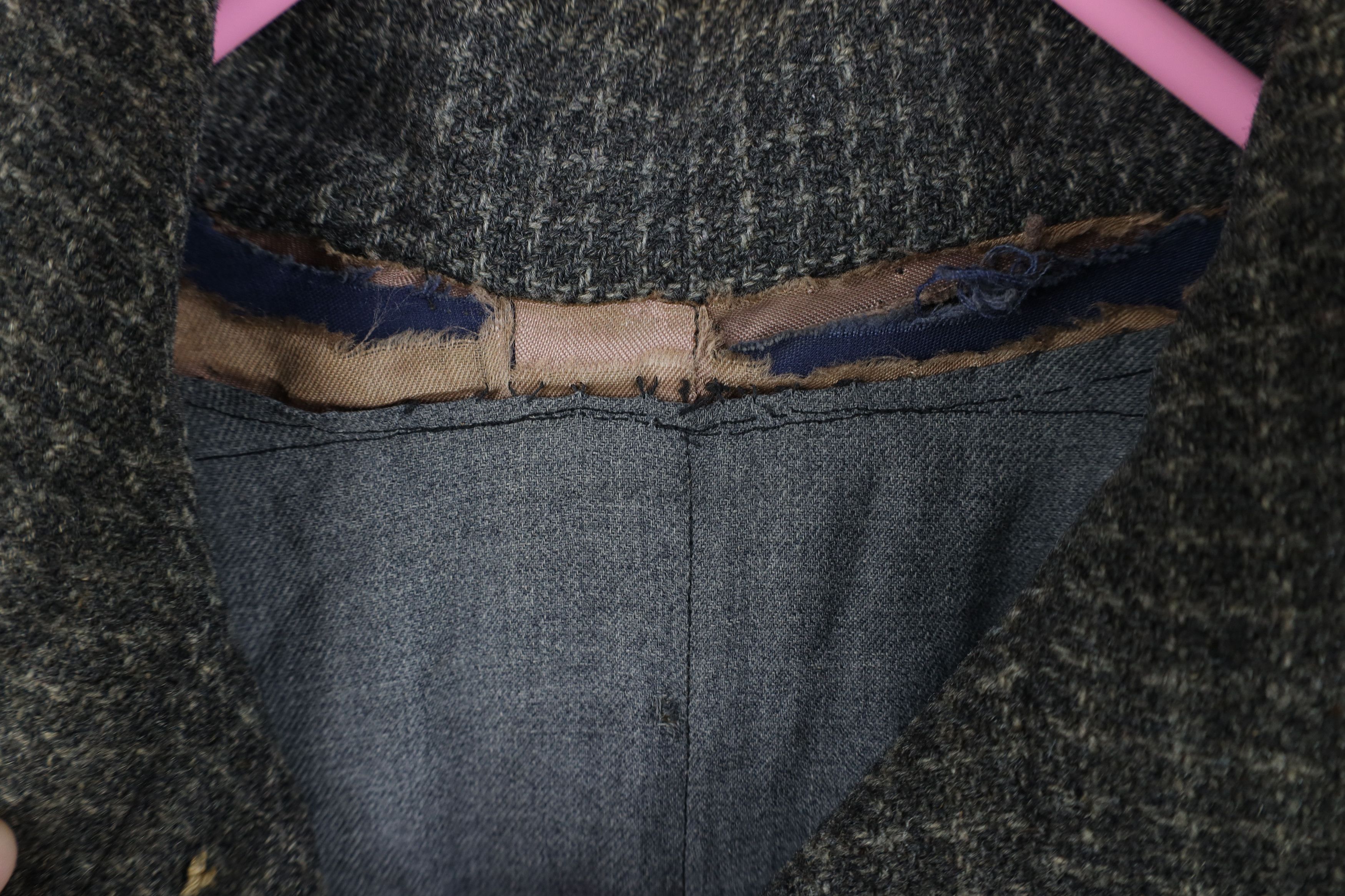Vintage Vintage 50s Rockabilly Heavyweight Wool Collared Jacket Size US XXL / EU 58 / 5 - 9 Thumbnail
