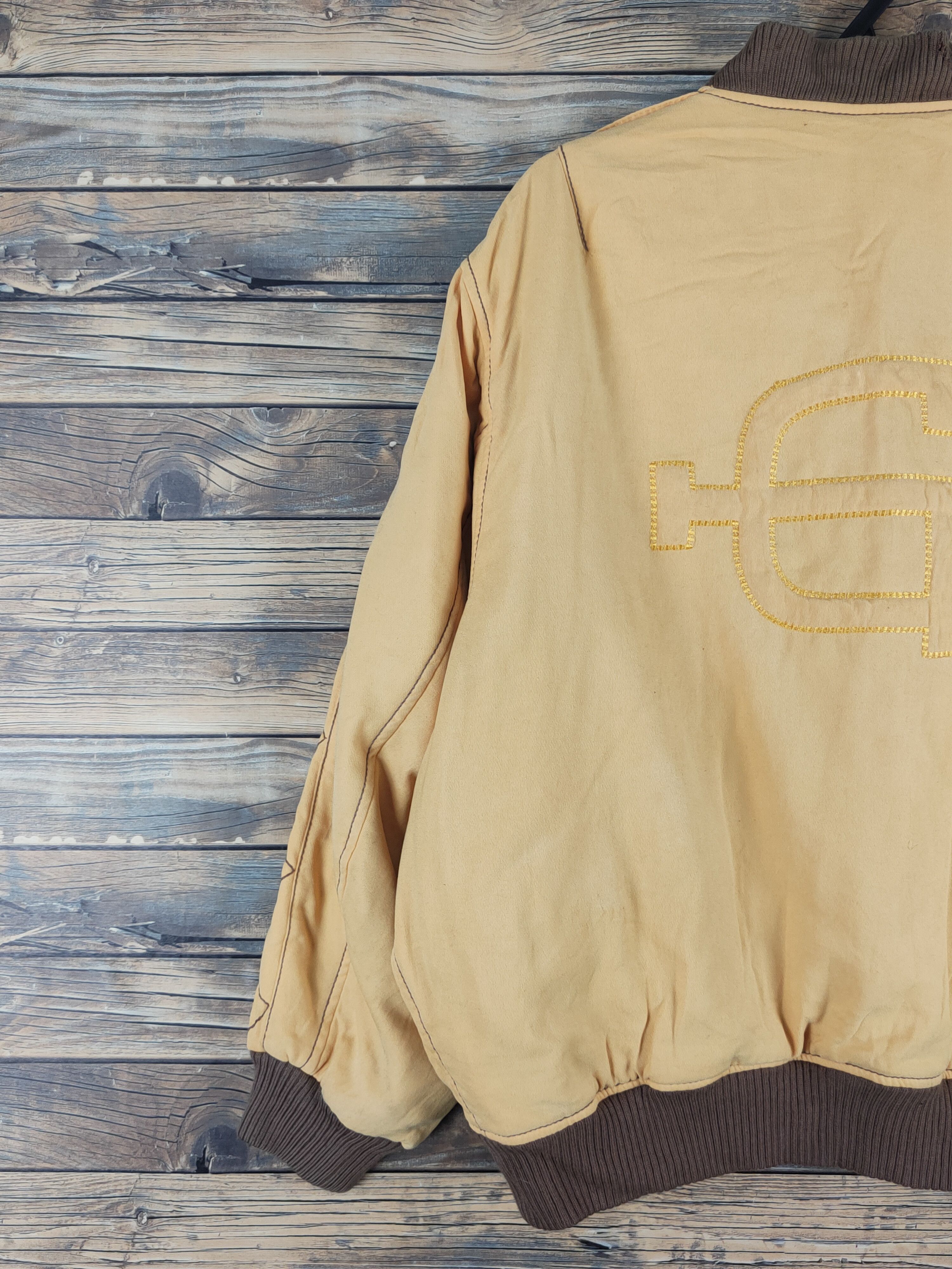 Vintage vintage italy Yellow Jackets #W1655 Size US XL / EU 56 / 4 - 10 Thumbnail