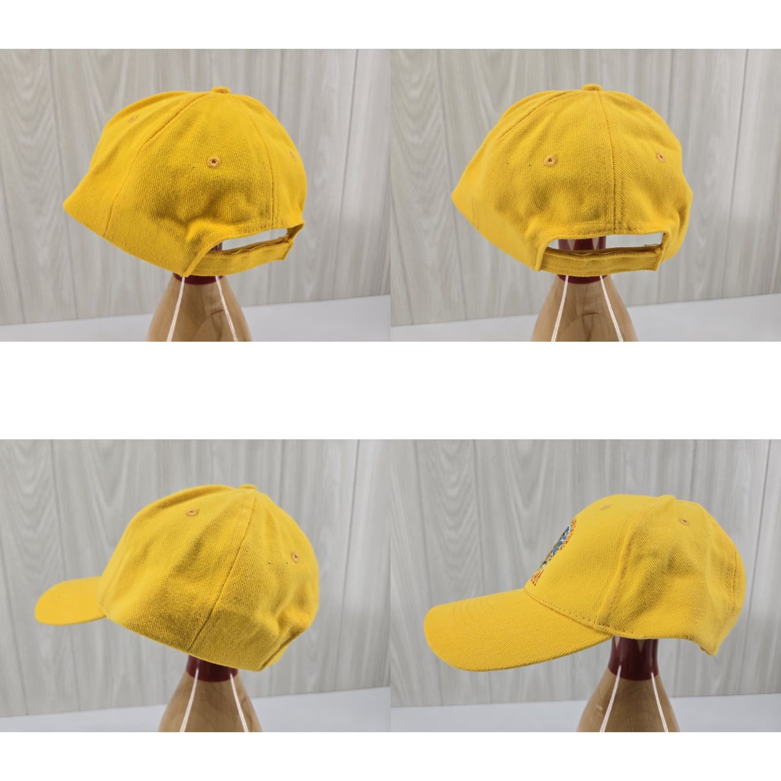 Vintage EQ Best Panama Baseball Cap OSFA Adjustable Yellow Unisex Adults - Vintage? No - 100% Cotton - Panama Theme - Hat Cap Size ONE SIZE - 8 Thumbnail