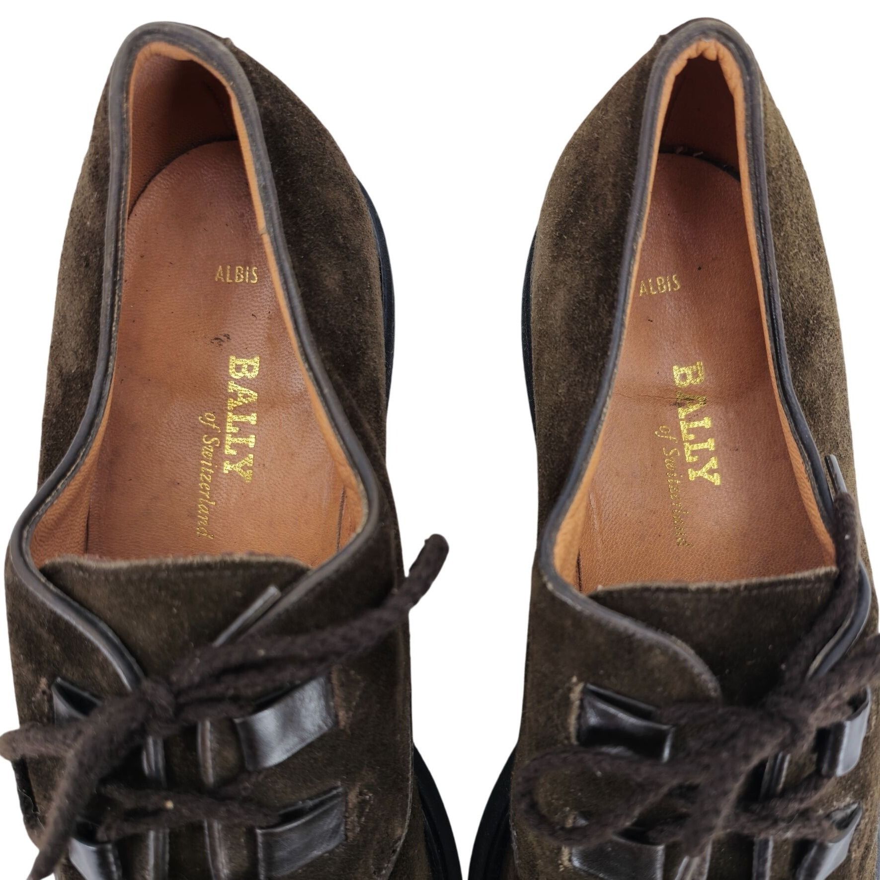 Bally Vintage Bally Switzerland Brown Suede Dress Shoes Mens 10.5 Size US 10.5 / EU 43-44 - 4 Thumbnail
