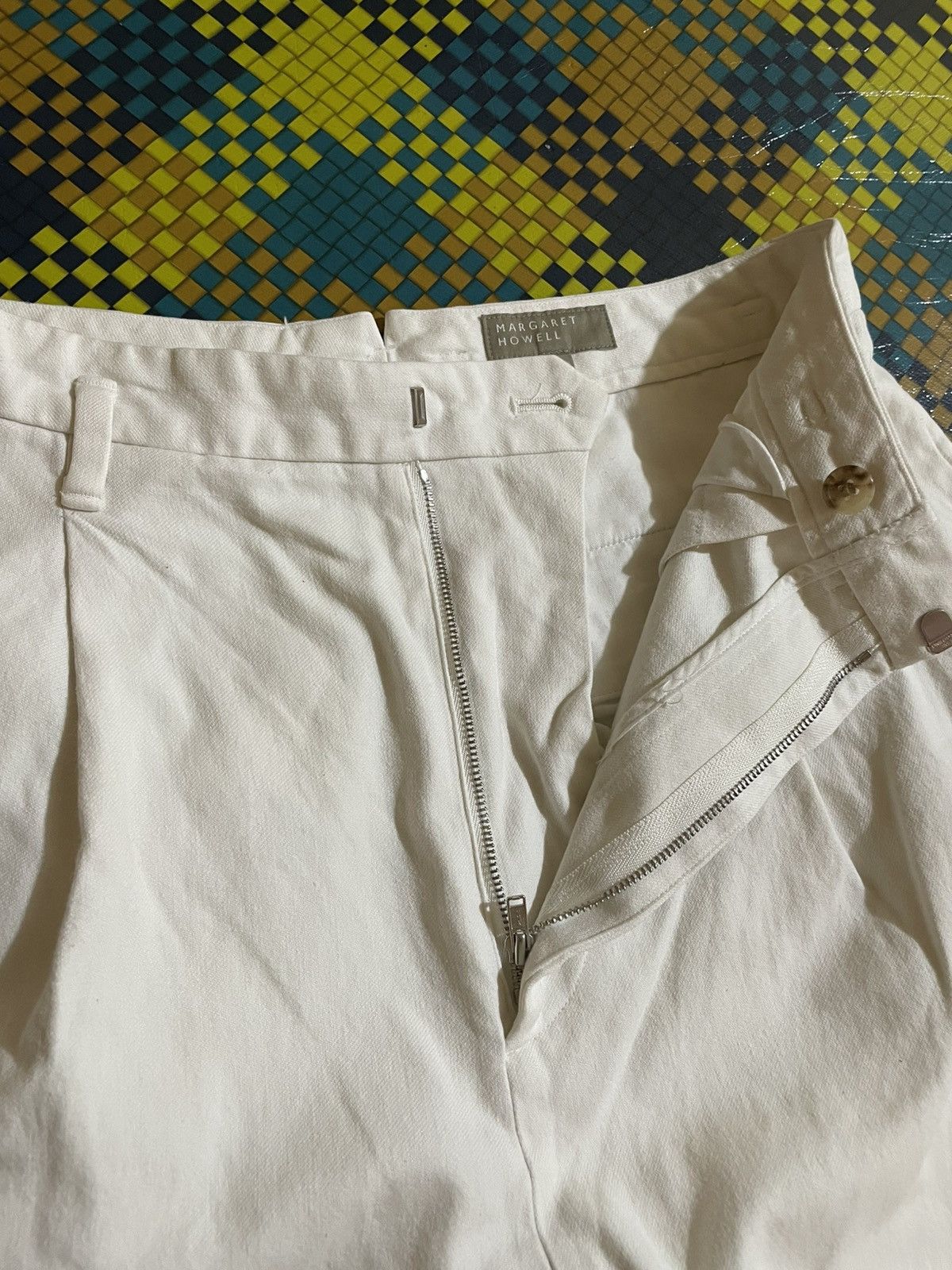 Margaret Howell Margaret Howell Made in Japan Wide-Leg Pleated Trousers Size 27" / US 4 / IT 40 - 7 Thumbnail
