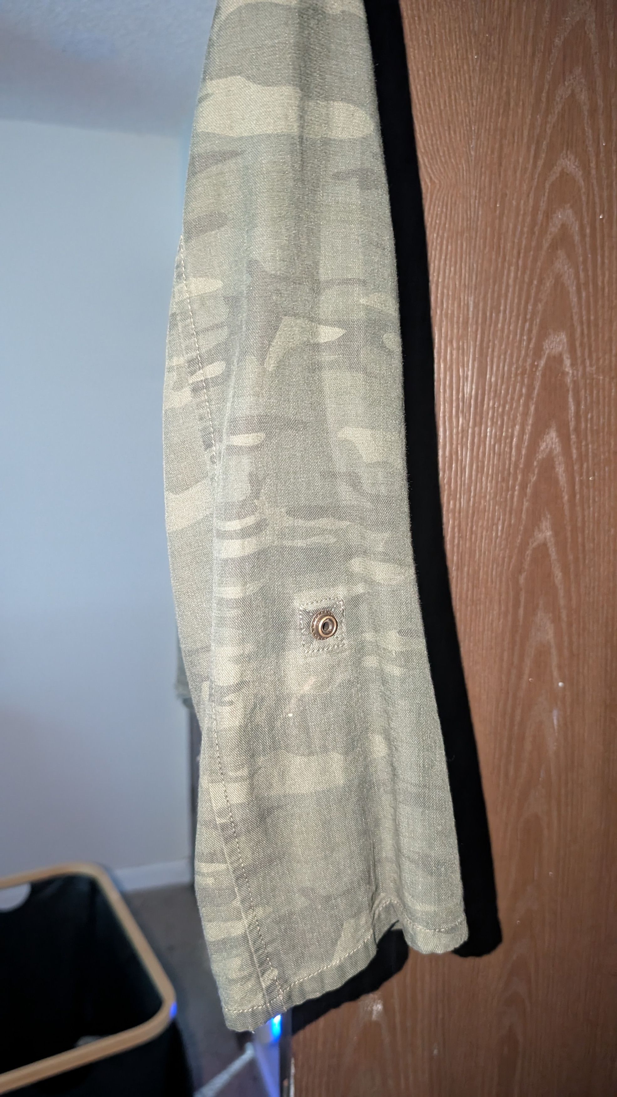 Sanctuary Sanctuary Camo Button/Zip Up Light Jacket Size XS / US 0-2 / IT 36-38 - 3 Thumbnail