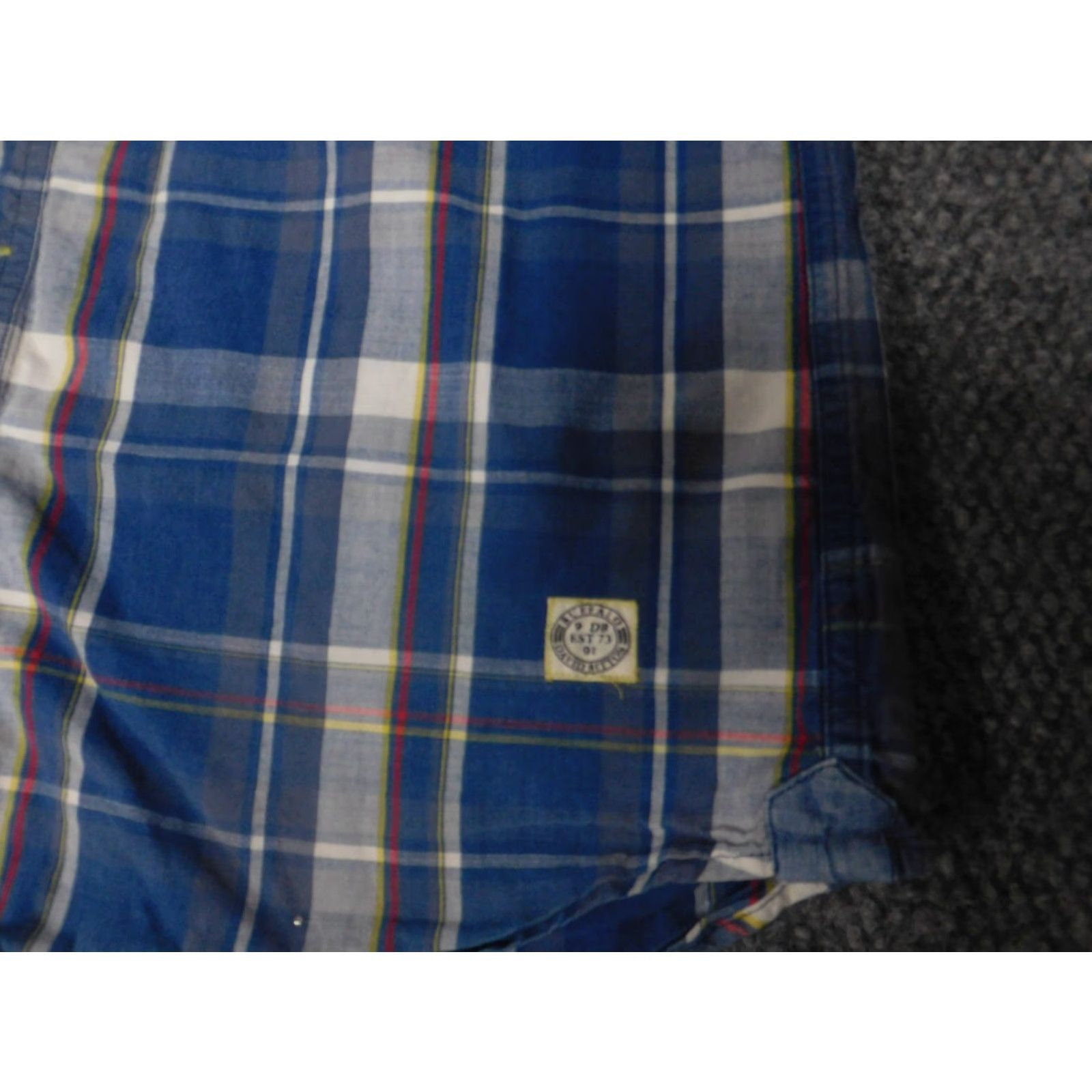 Buffalo David Bitton Buffalo by David Bitton Shirt Medium Blue Plaid Button-Down Long Sleeve Collared Mens Size US M / EU 48-50 / 2 - 5 Thumbnail